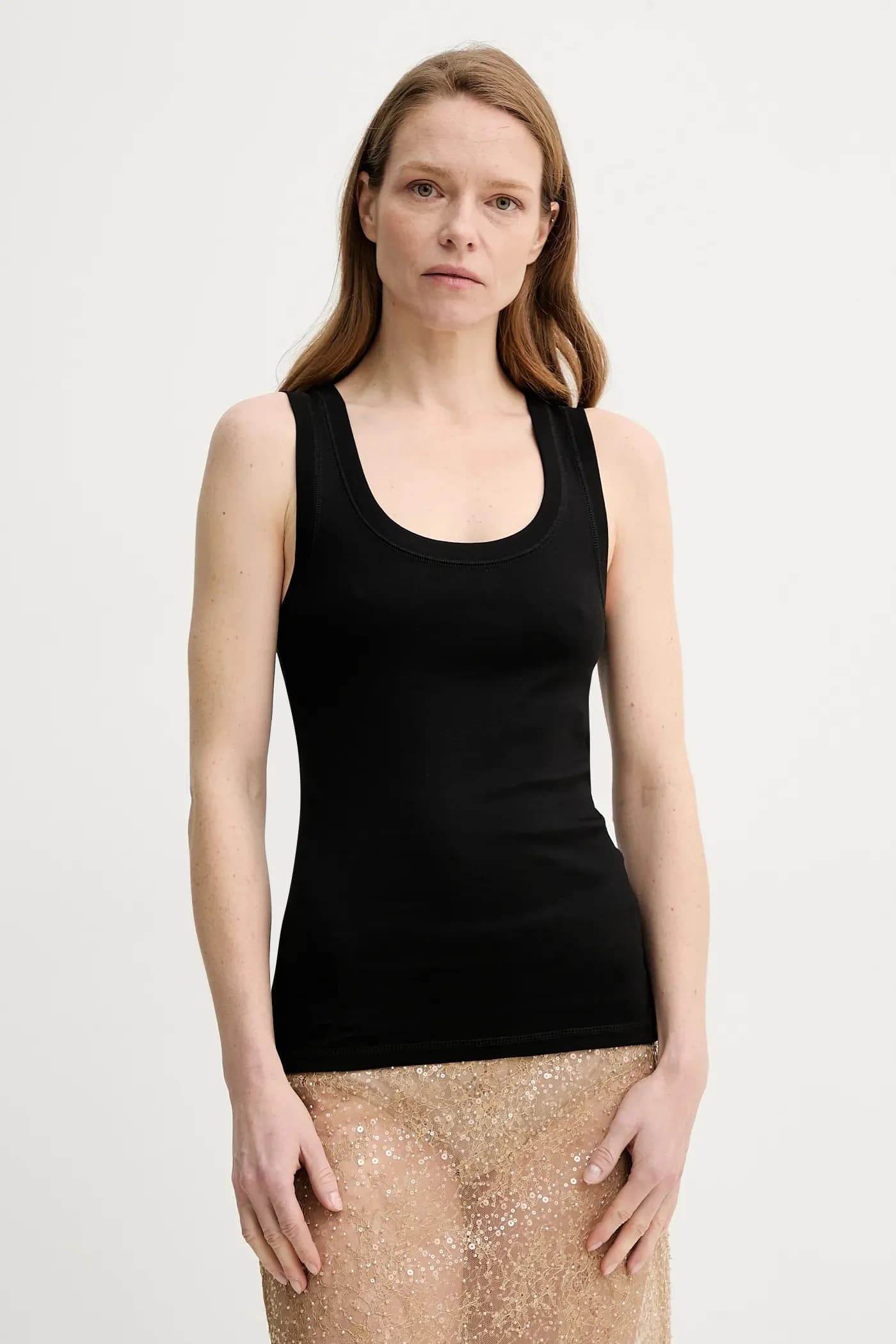 хлопковый топ Sandra