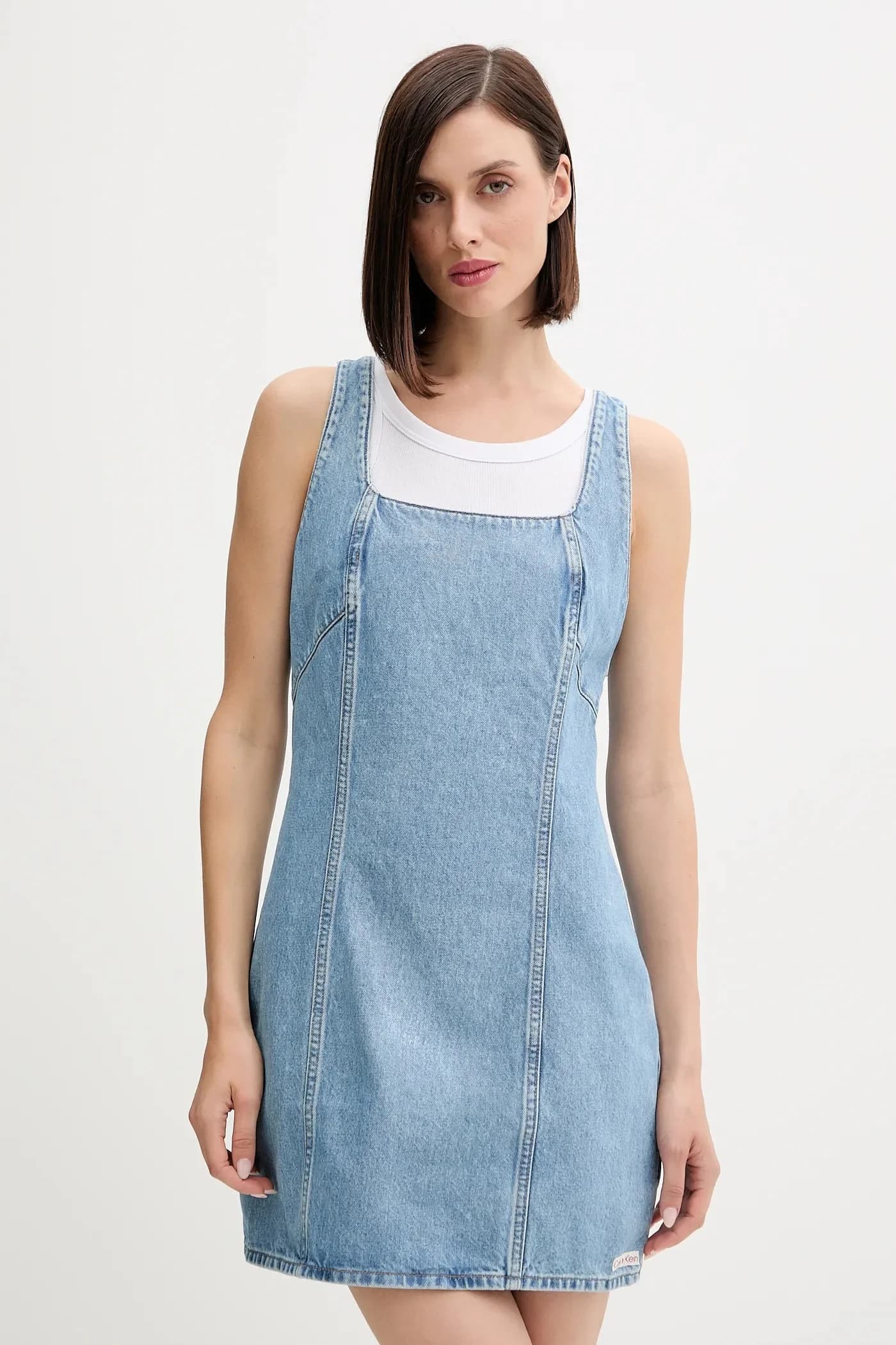 Джинсовое платье