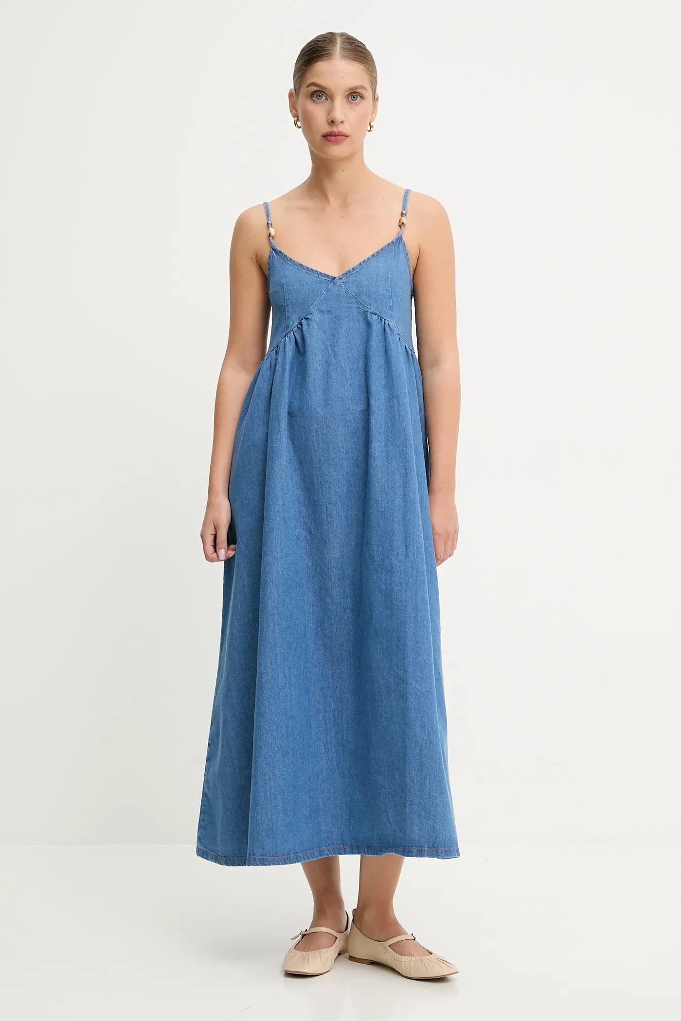 Джинсовое платье