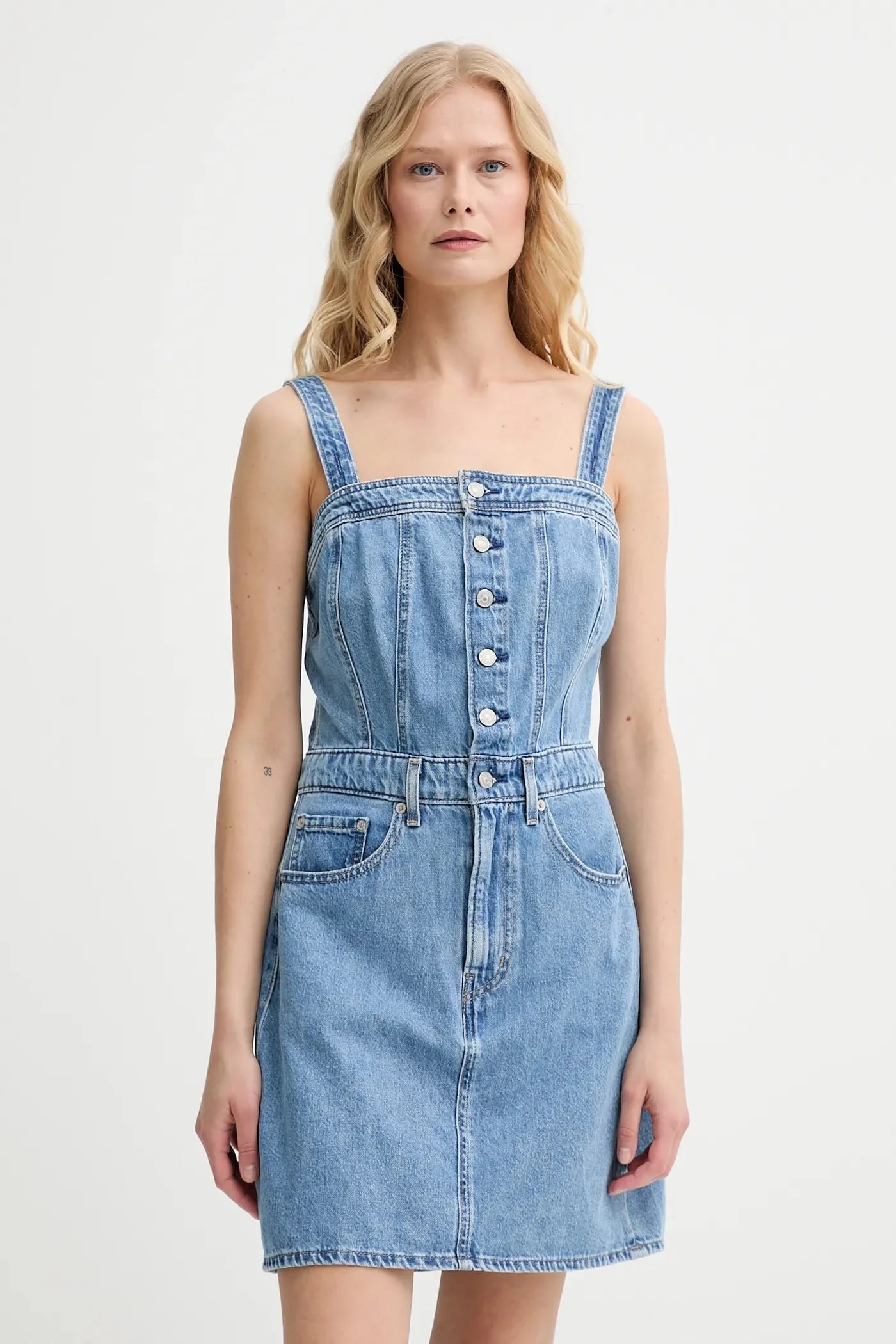 Платье ICONIC BUTTON THRU DRESS
