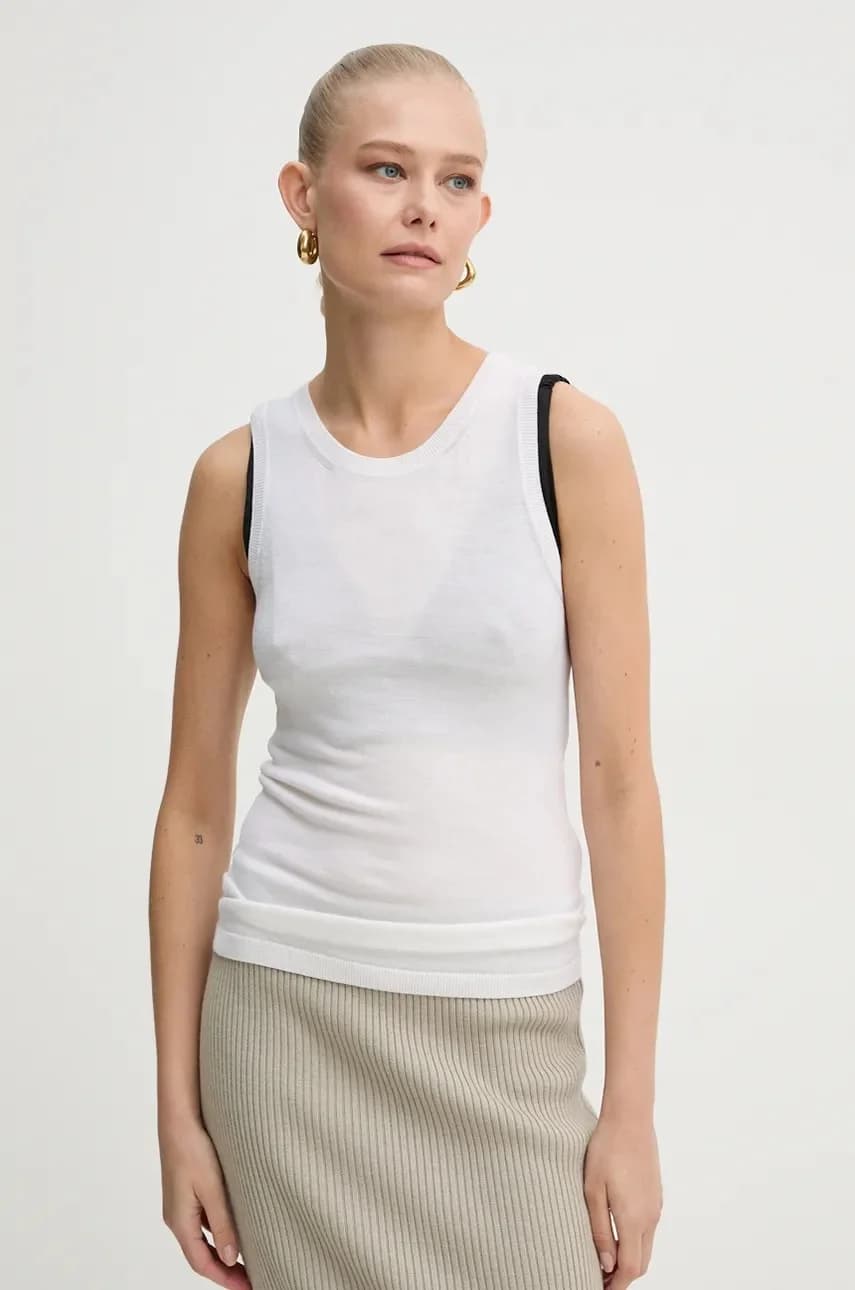 Шерстяной топ