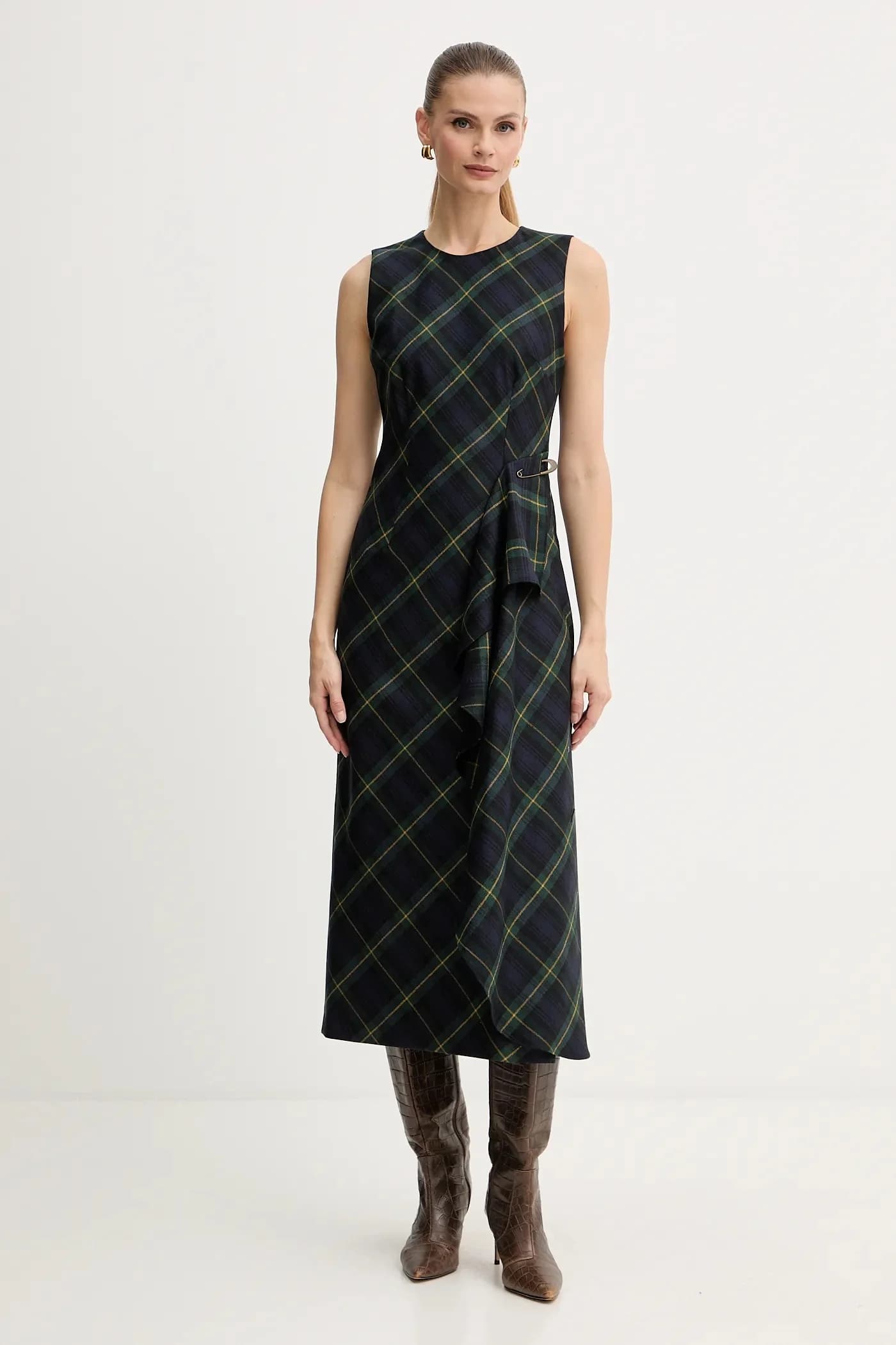 Платье из смесовой шерсти