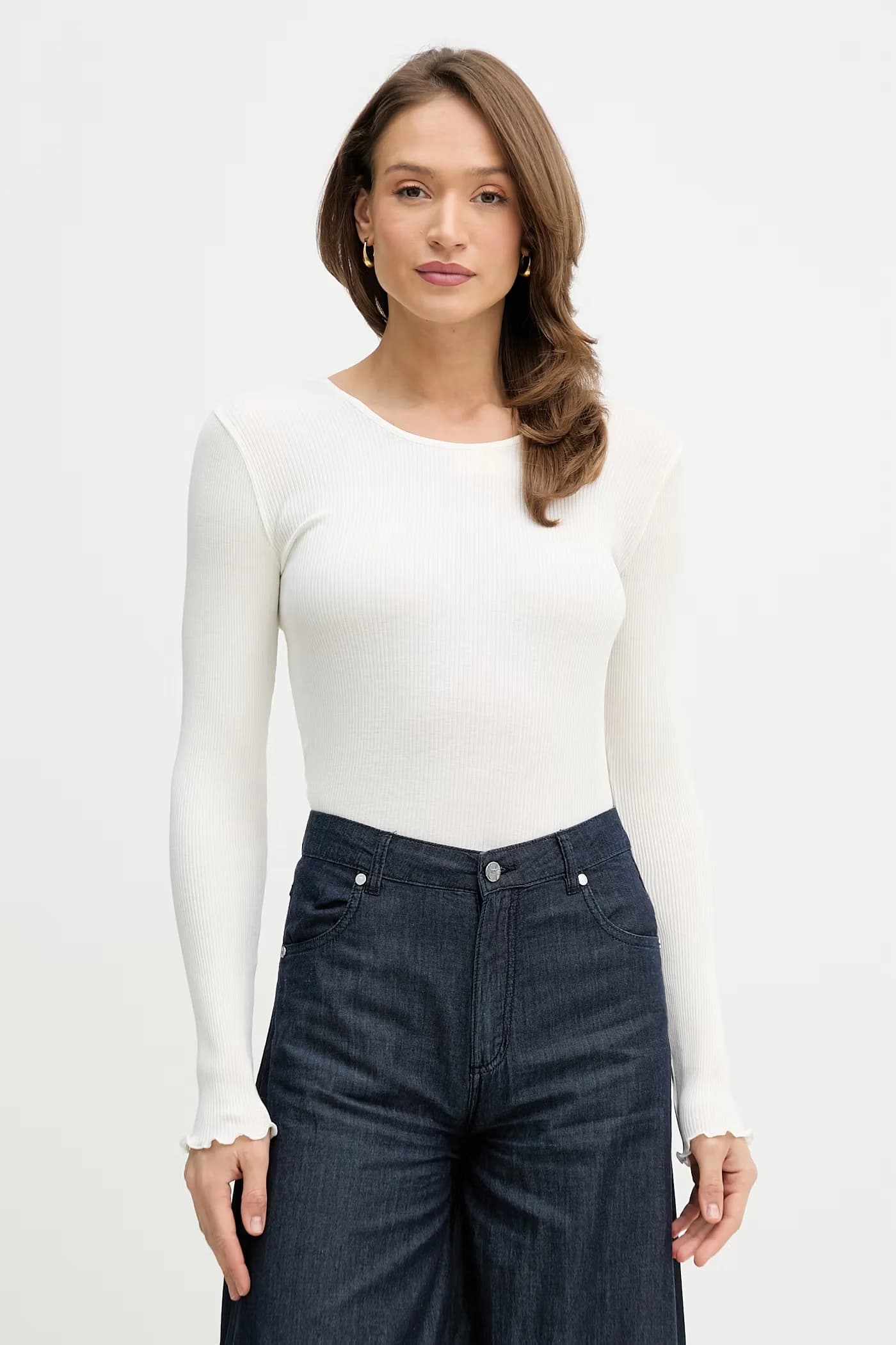 шелковая рубашка Elaine с длинными рукавами