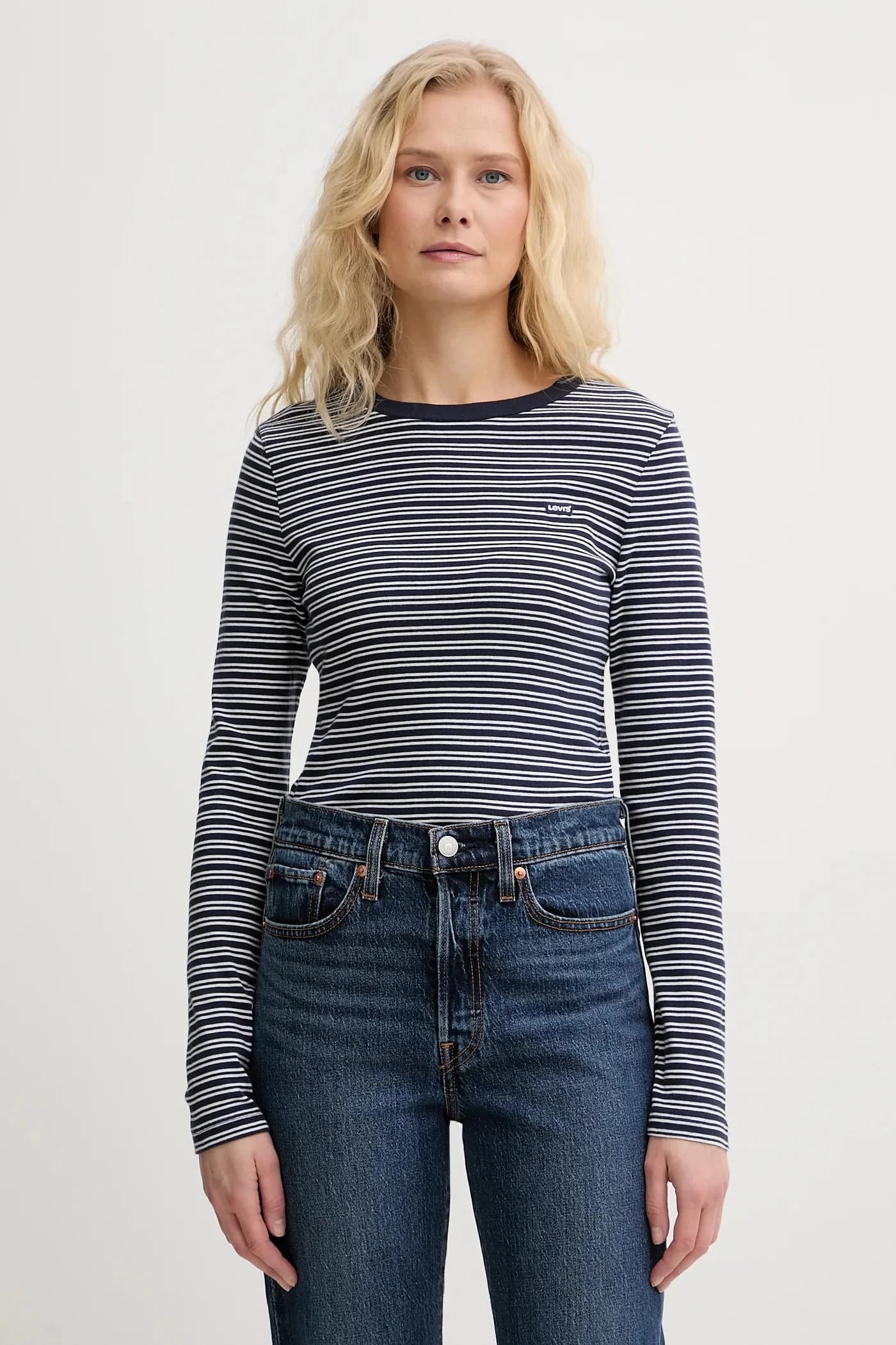 Хлопковая рубашка ESSENTIAL HM с длинными рукавами