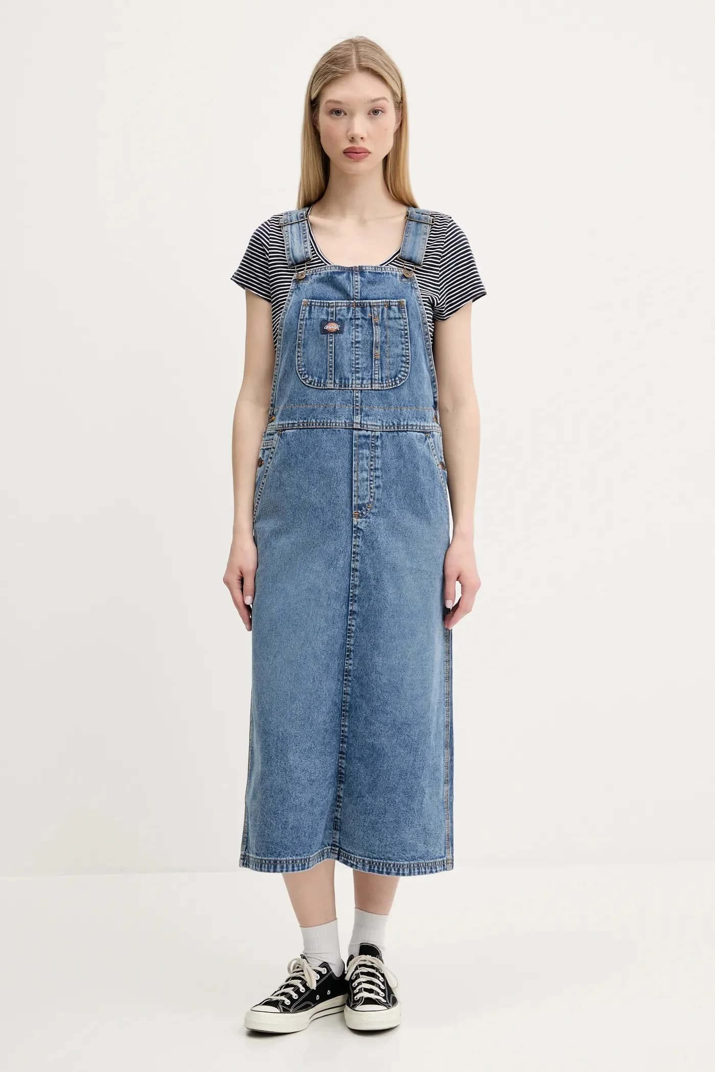 Джинсовое платье