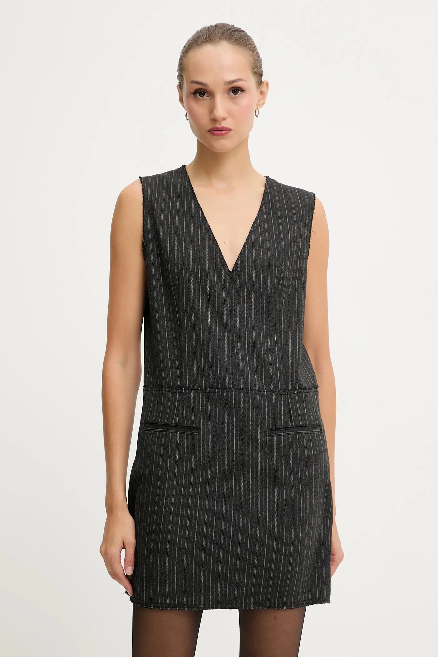 Платье из смесовой шерсти