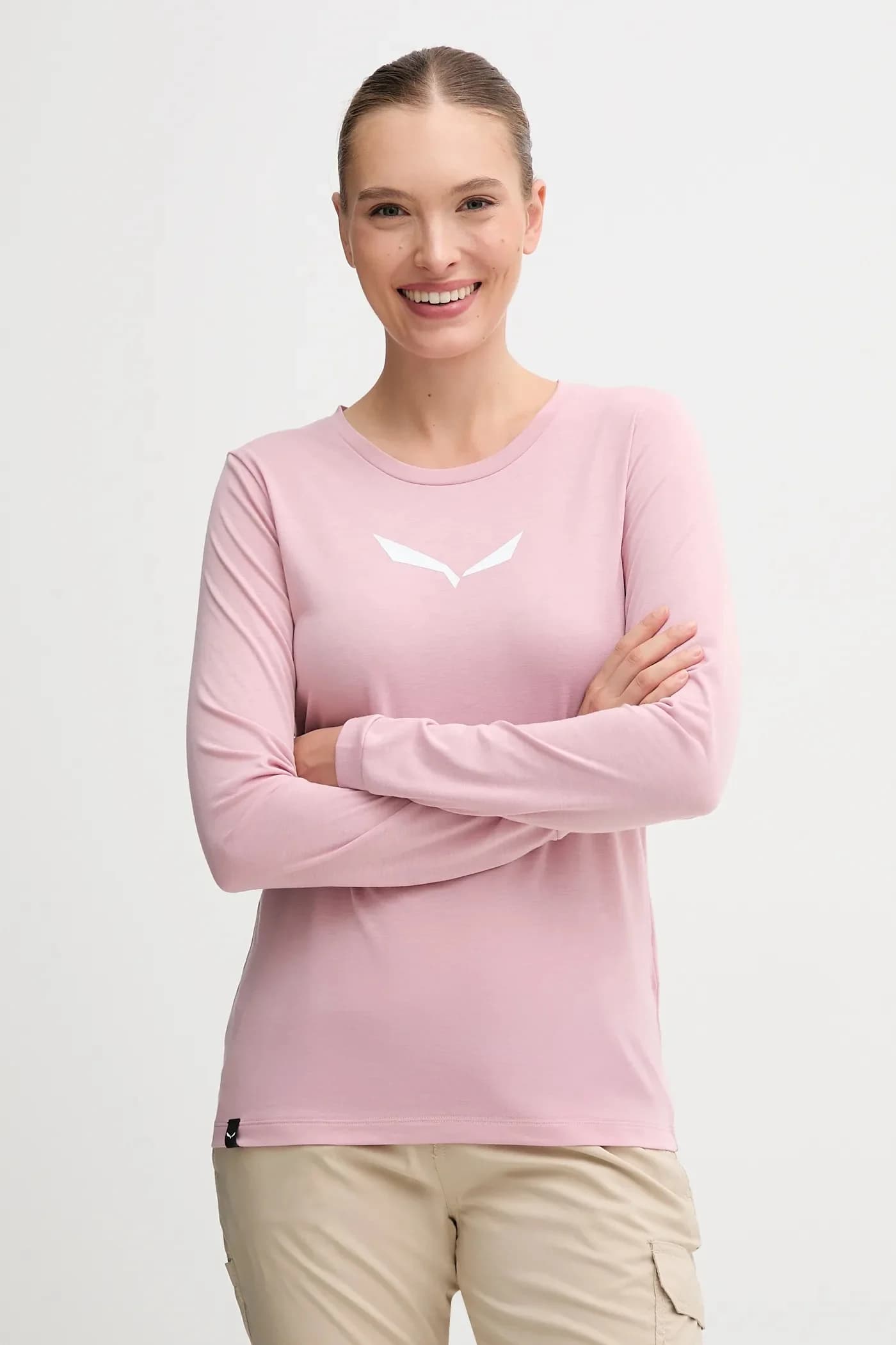 Спортивная футболка с длинными рукавами Eagle Solidlogo Dry