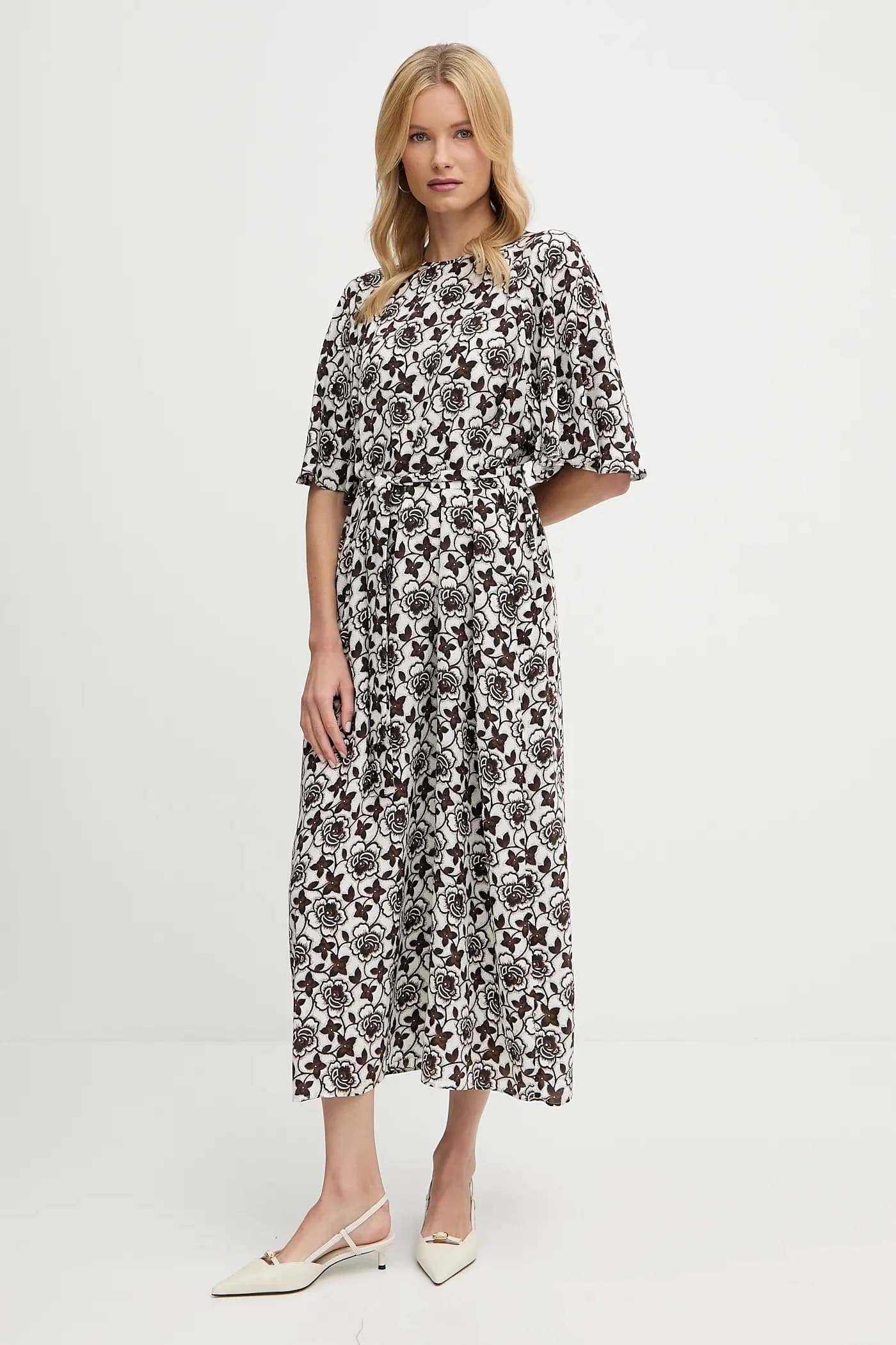 ВАРЕСЕ шелковое платье