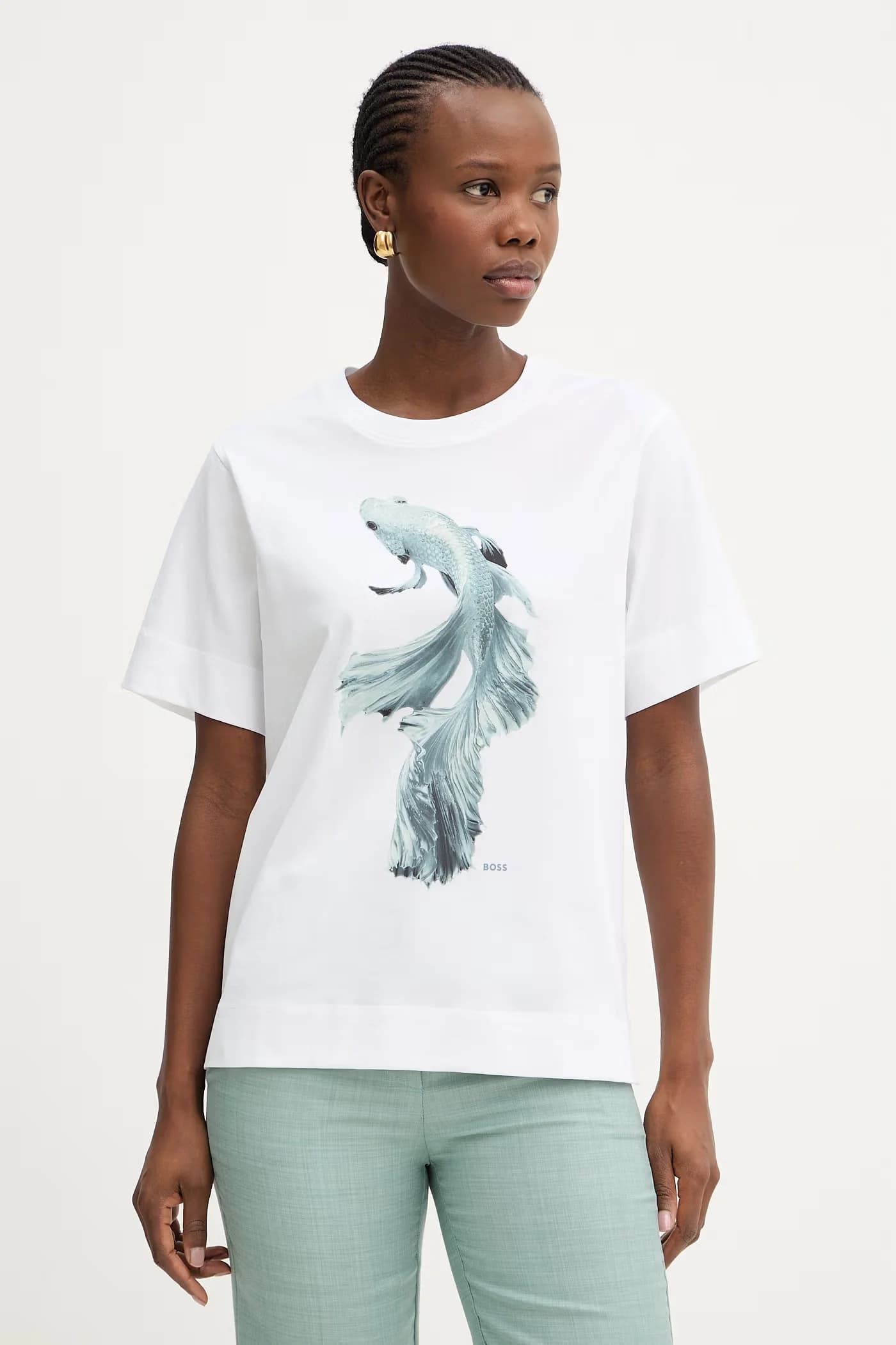 Женская хлопковая футболка Elpha_placed5