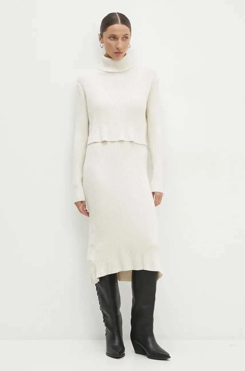 Платье и свитер