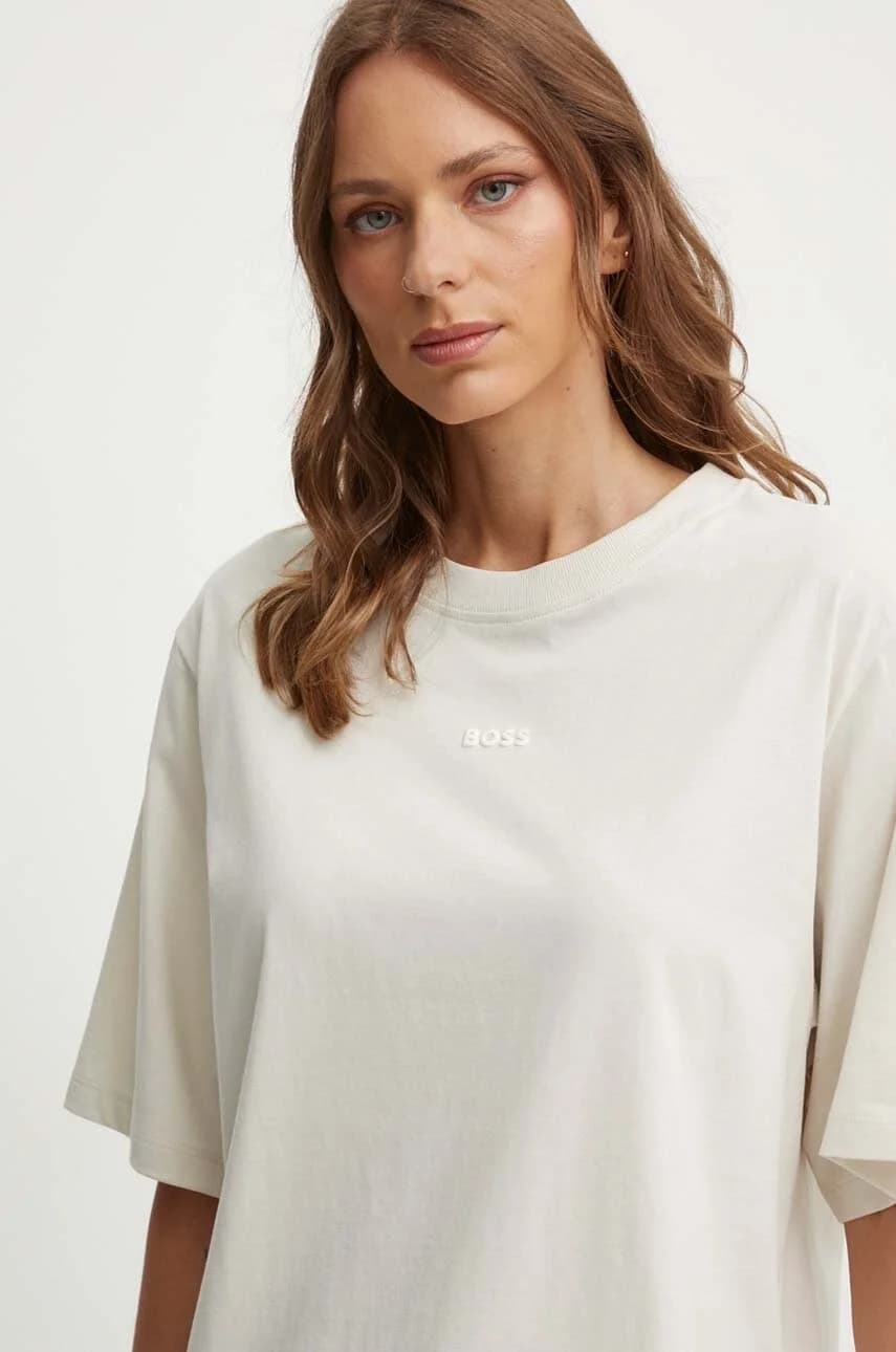 Хлопковая футболка с маленьким логотипом C Enis