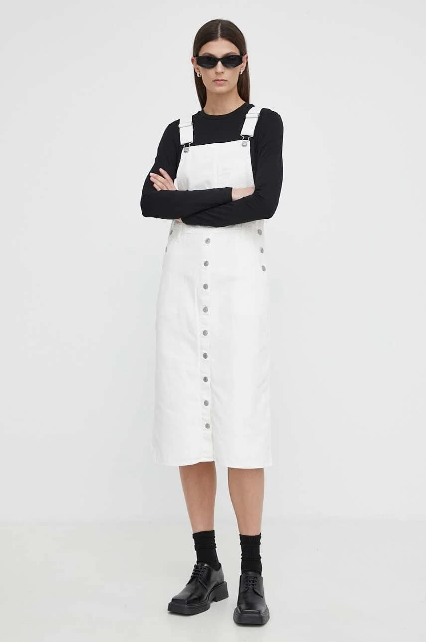 Джинсовое платье