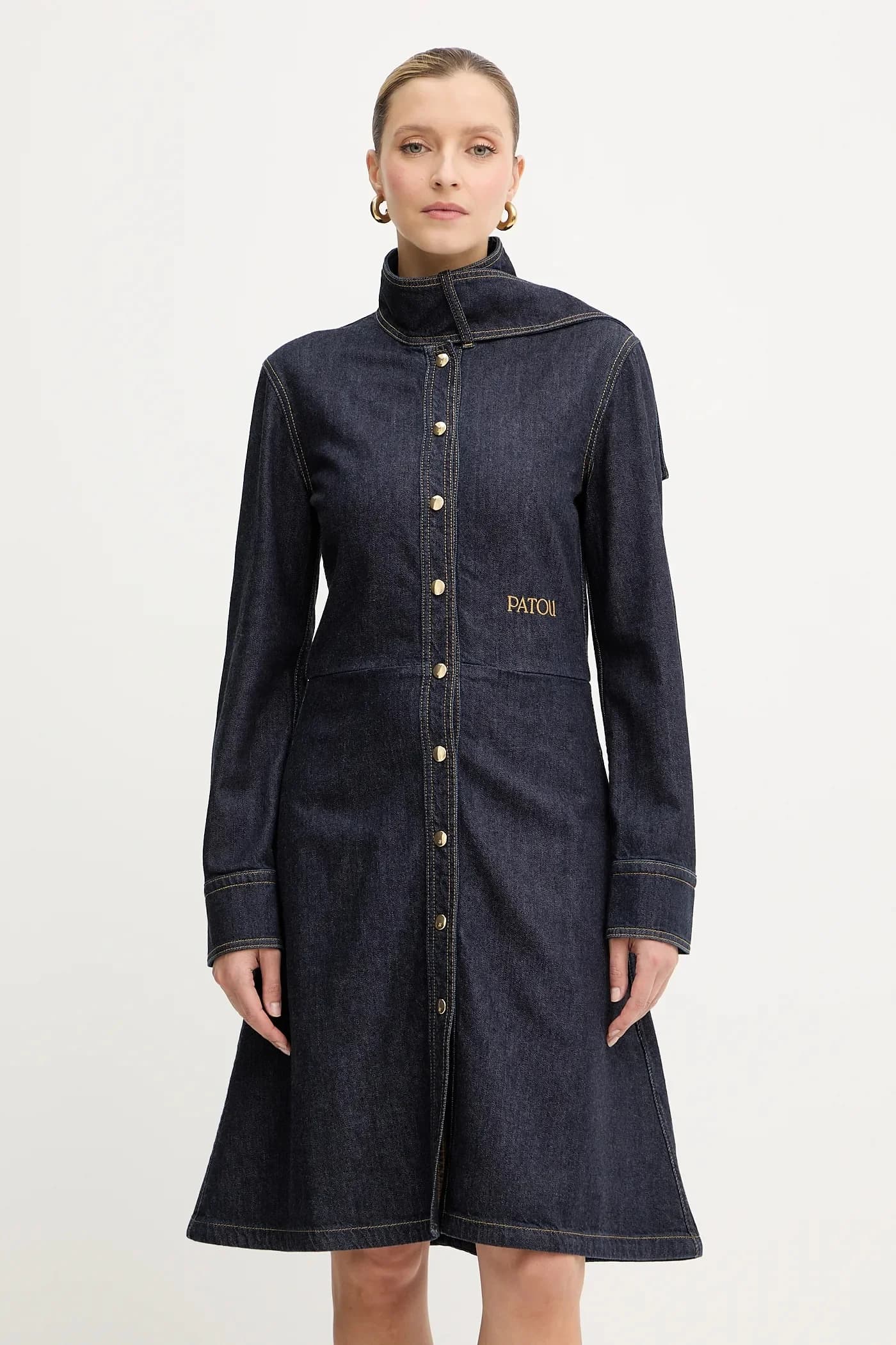 Джинсовое платье