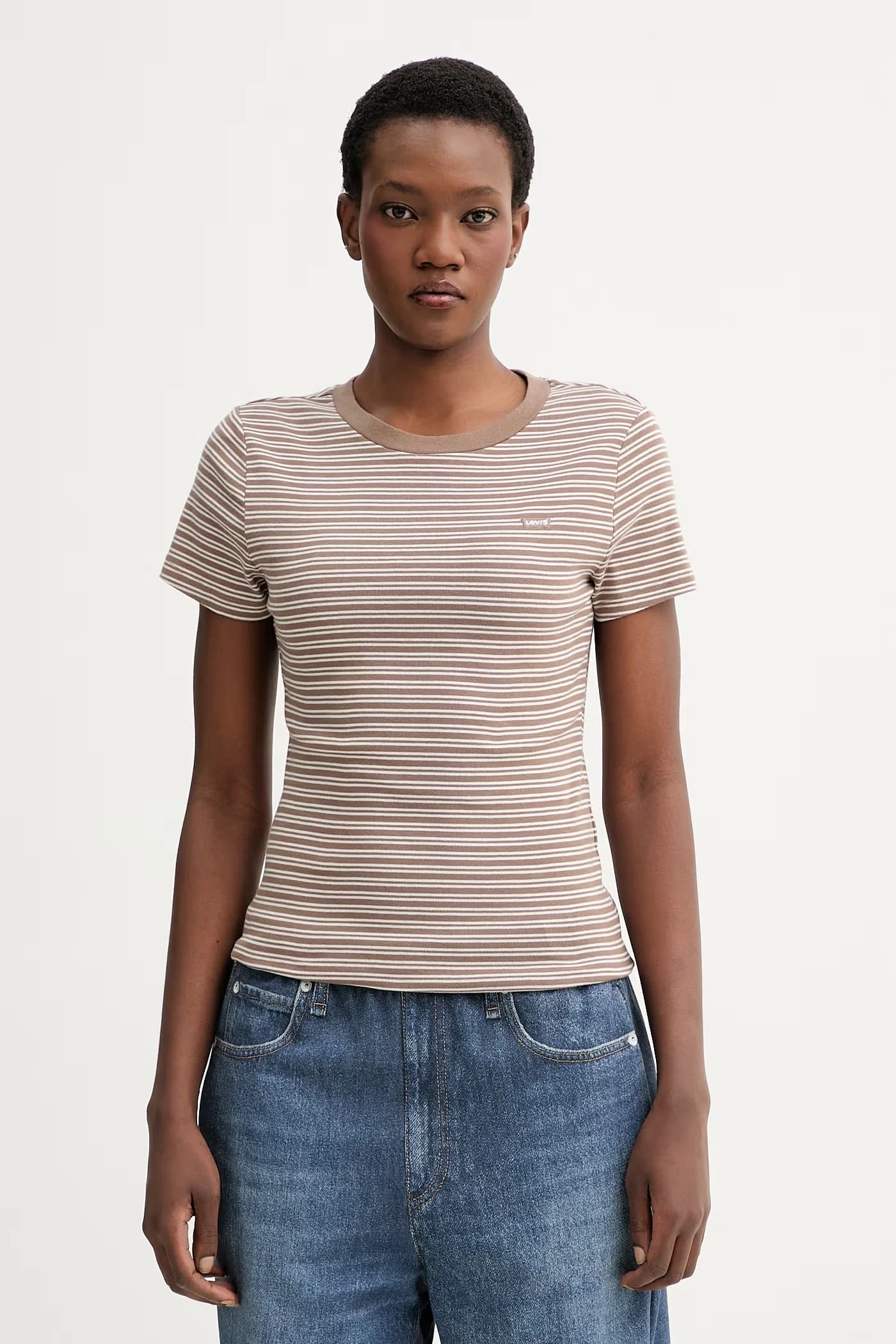 Хлопковая футболка ESSENTIAL HM SS