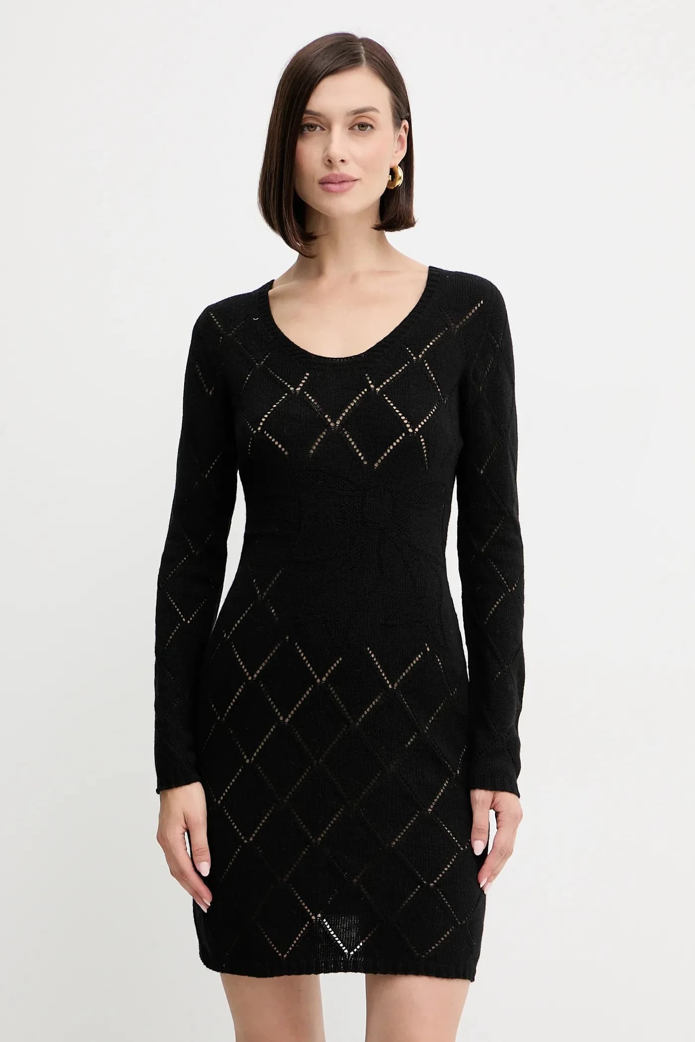 Шерстяное платье