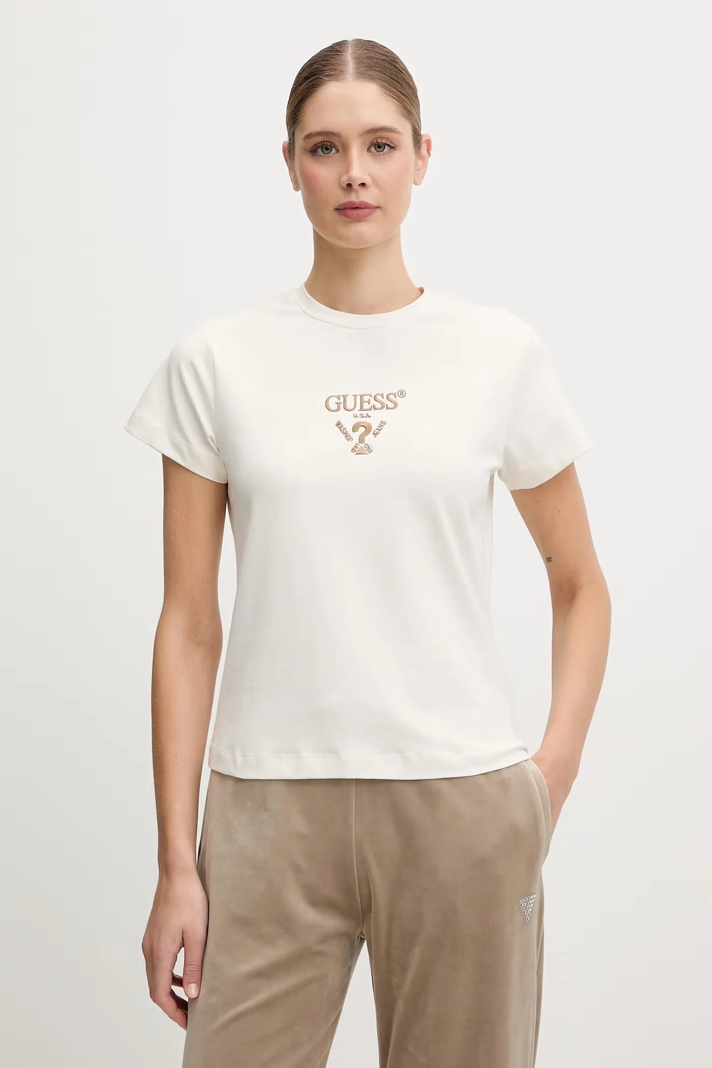 Женская футболка COLETTE из хлопка с эластаном