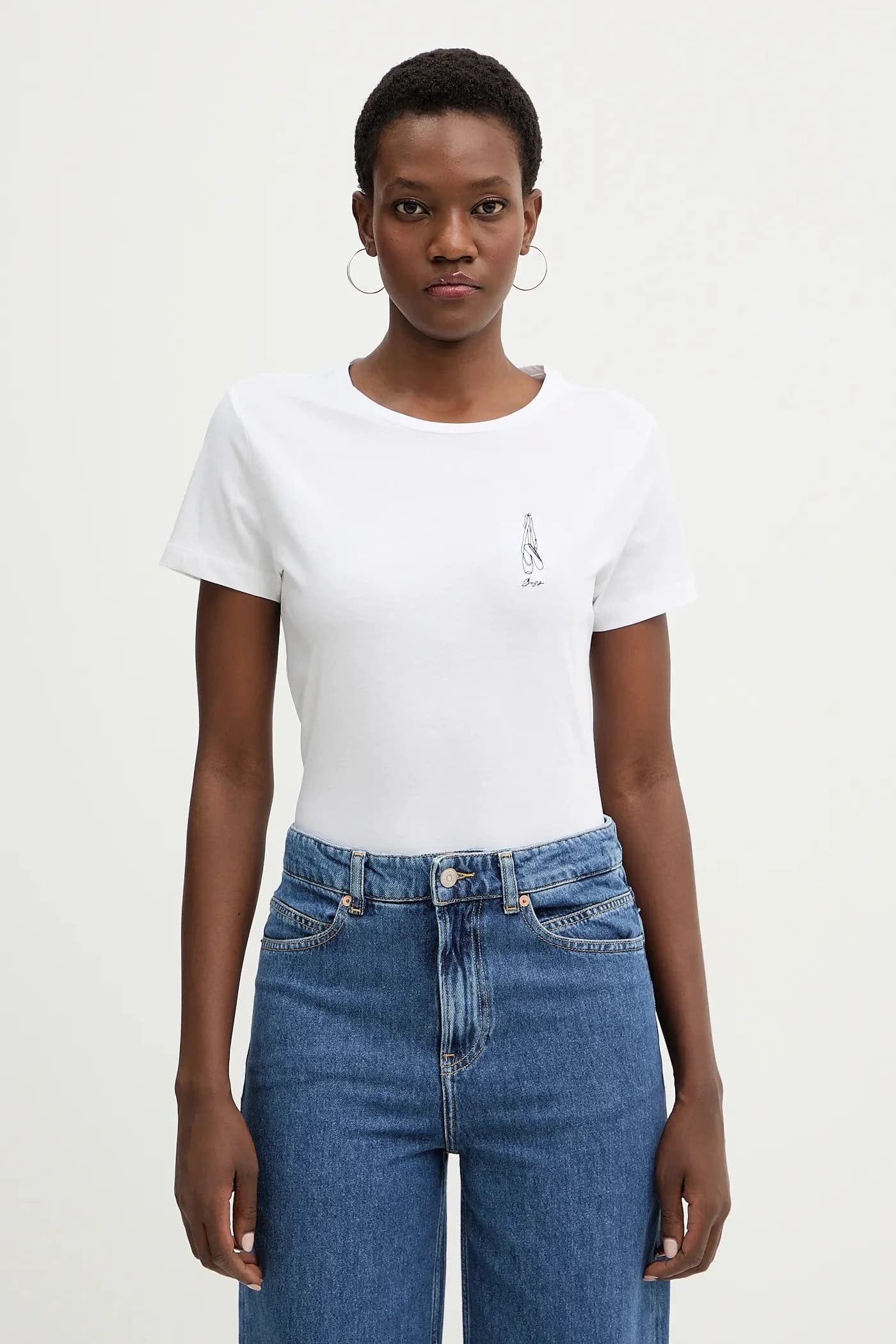 Хлопковая футболка C Elove 1