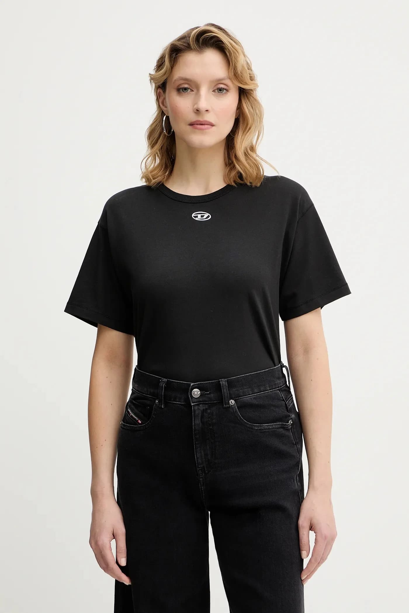 Хлопковая футболка T-NORMY-OD-S1