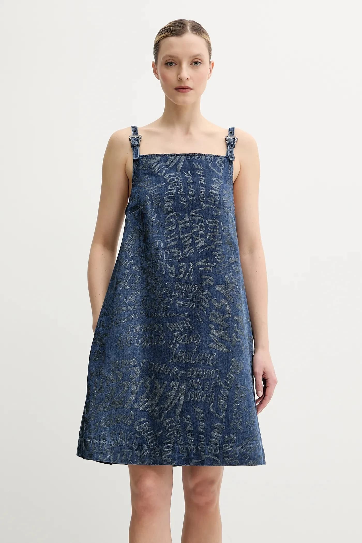 Джинсовое платье