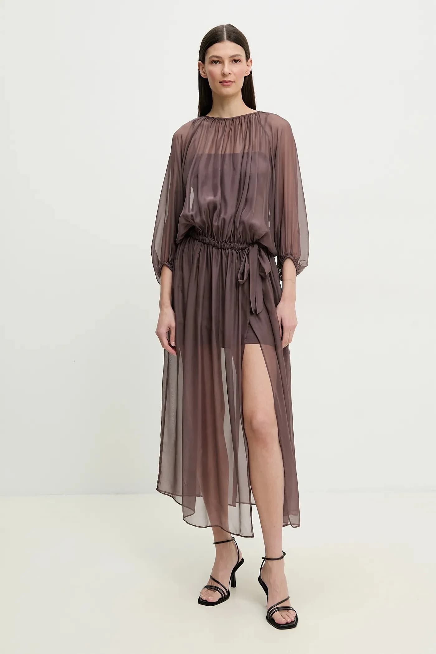 Шелковое платье