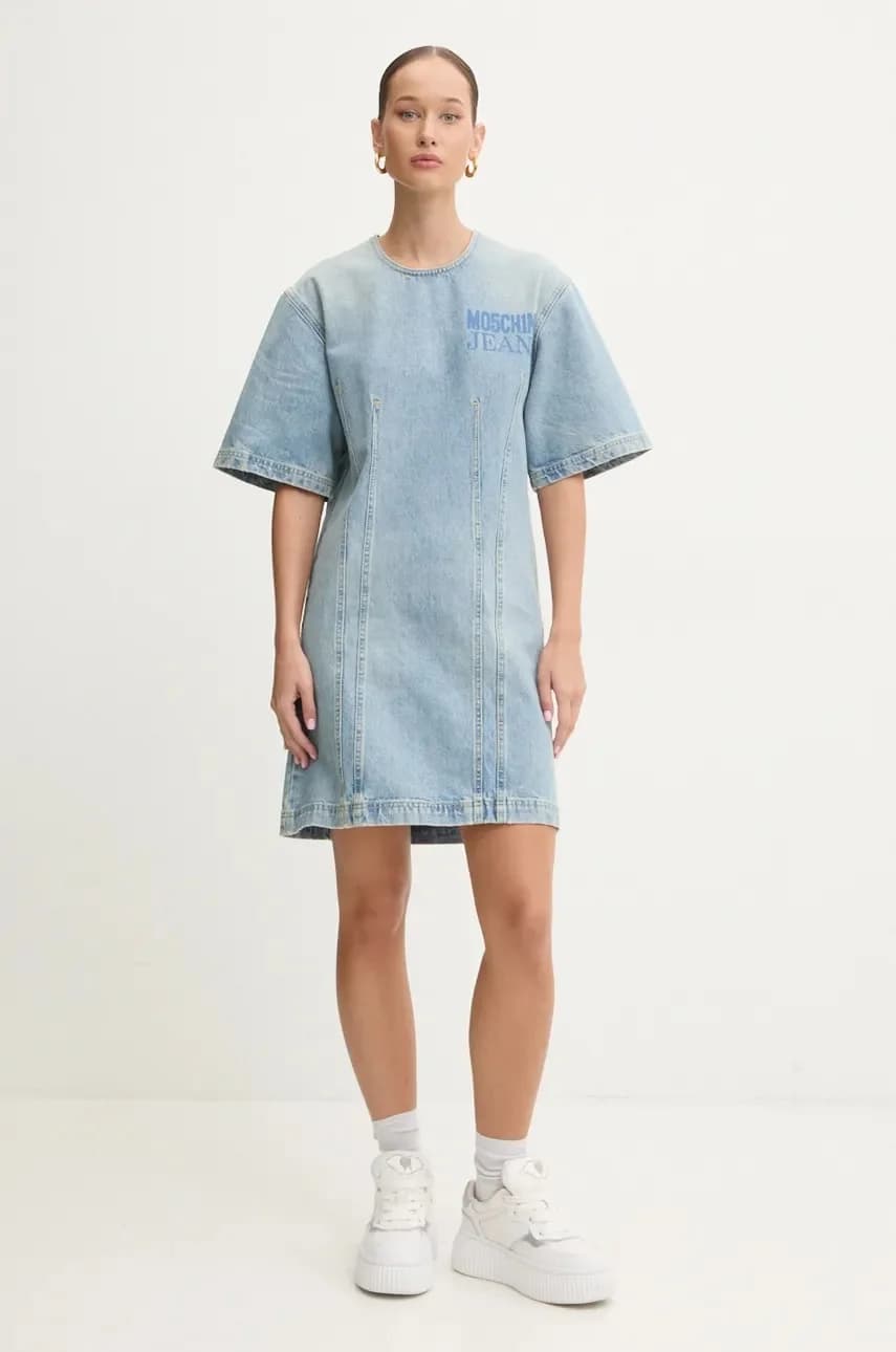 Джинсовое платье