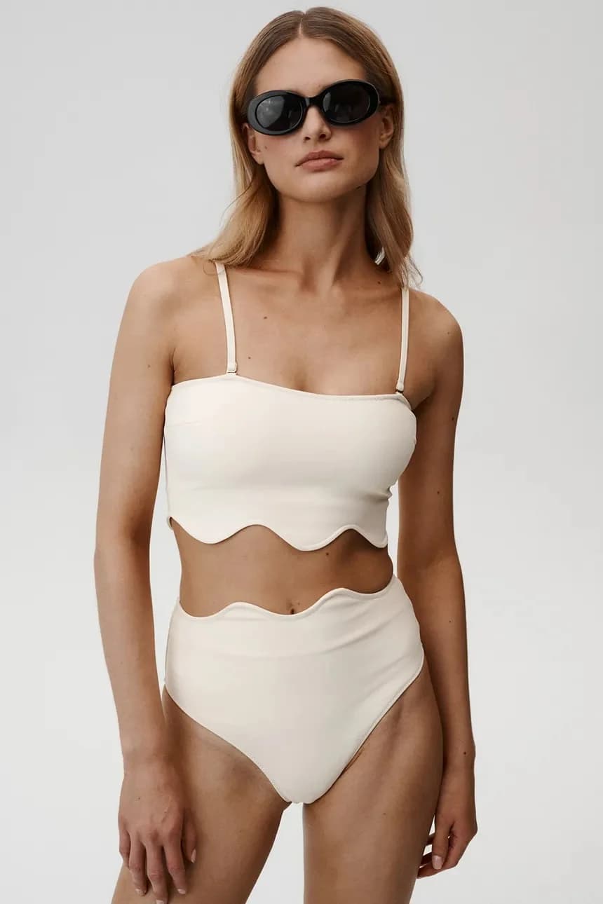 Шикарный бюстгальтер для плавания с верхом бикини