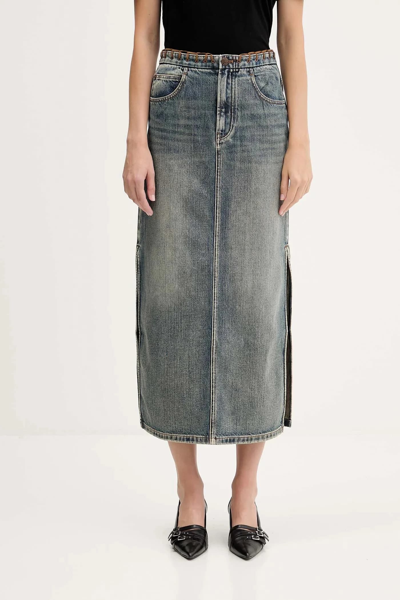 Джинсовая юбка