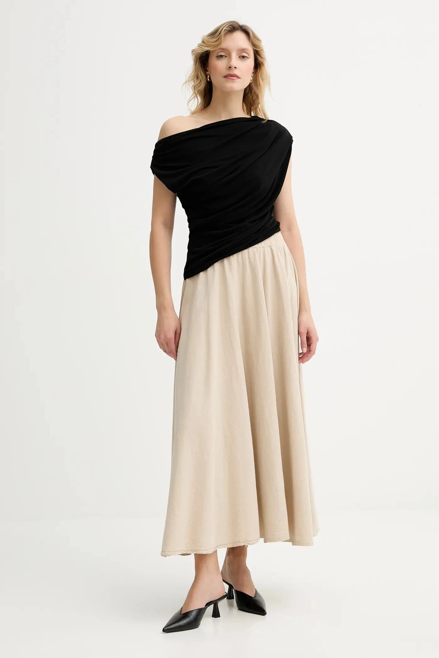 Хлопковая юбка Answear Lab