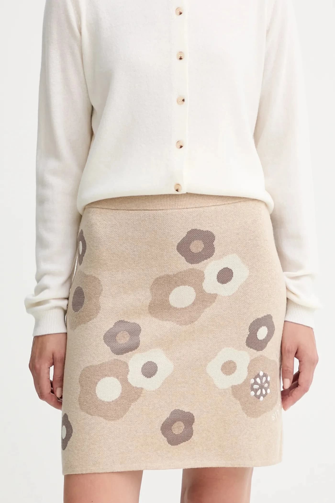 Шерстяная юбка