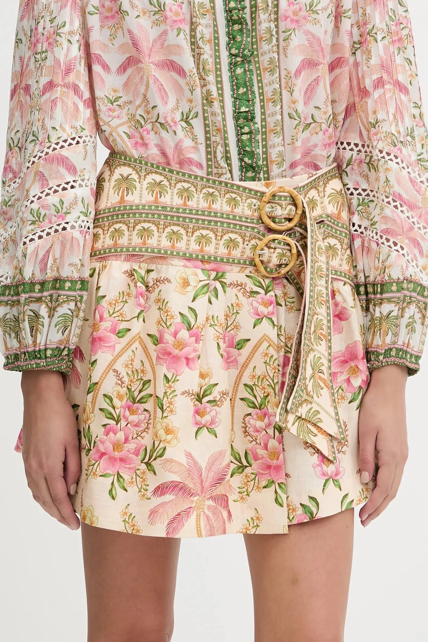 Льняная юбка