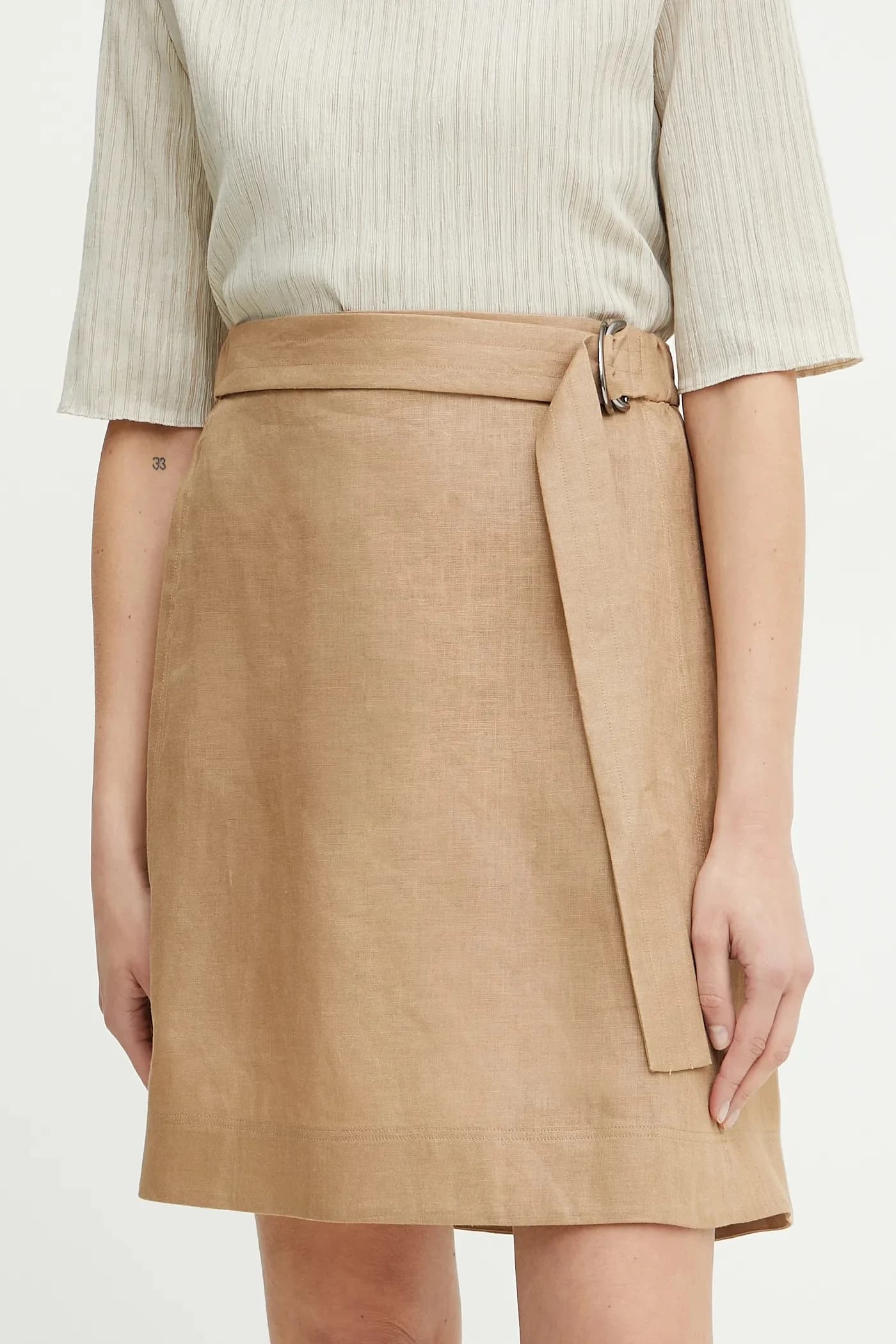 Льняная юбка