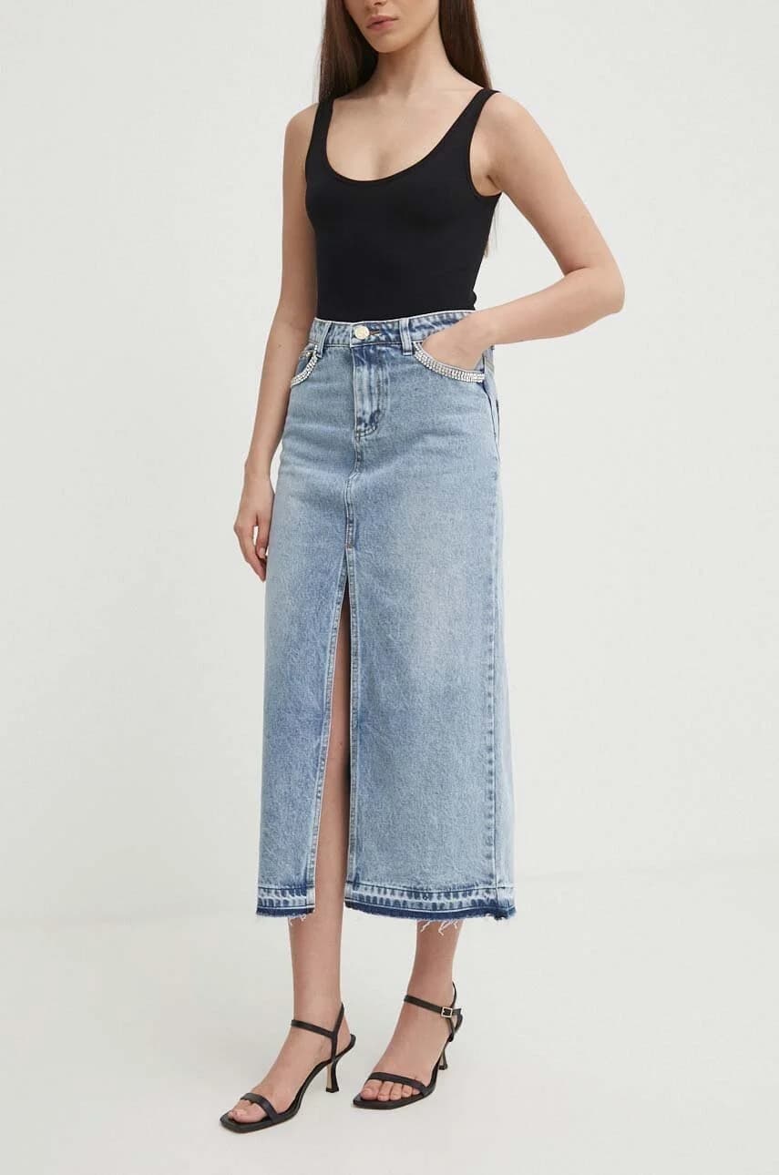 Джинсовая юбка