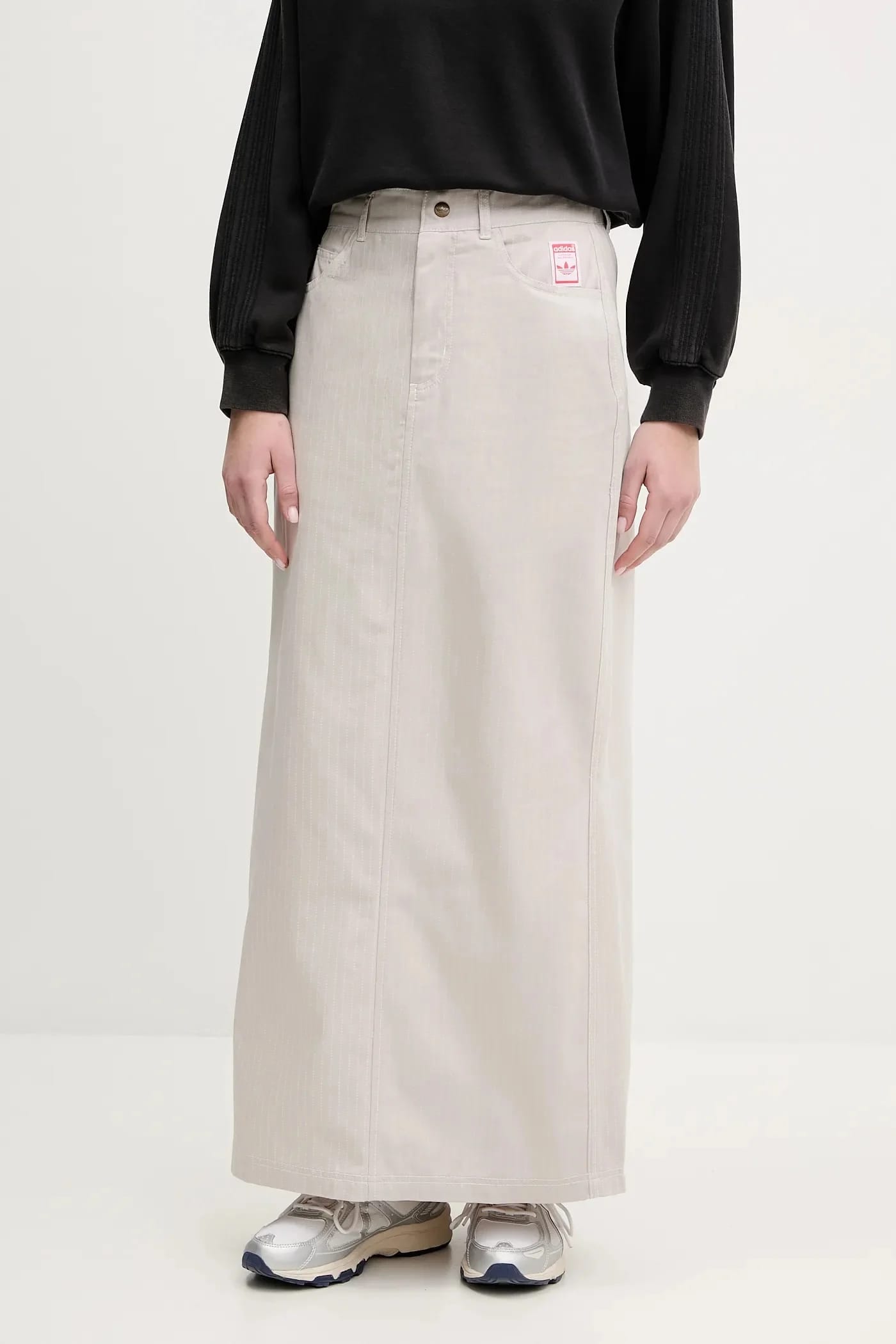 Юбка из хлопка AOP MAXI SKIRT