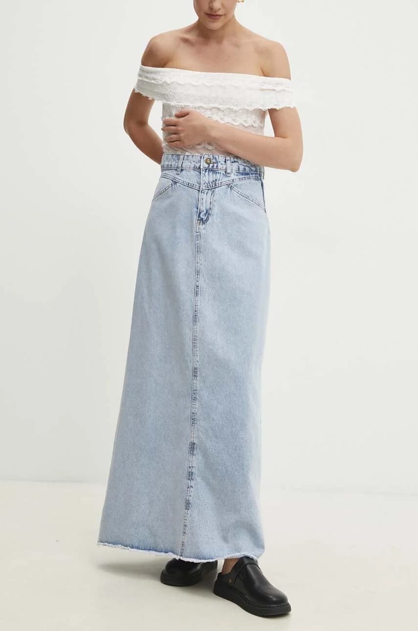 Джинсовая юбка