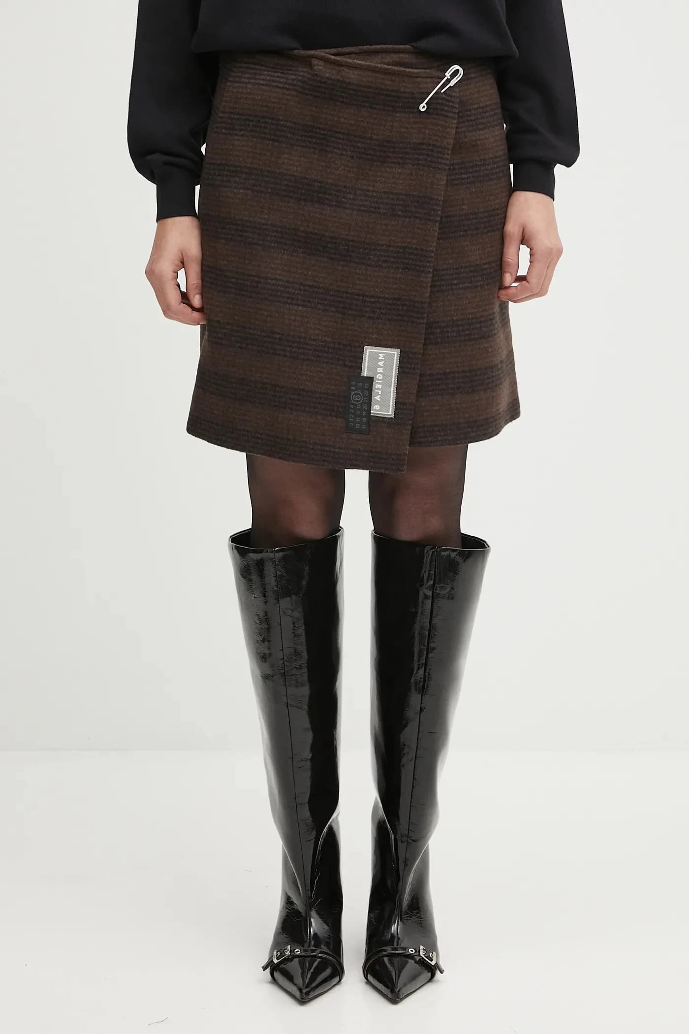 Шерстяная юбка