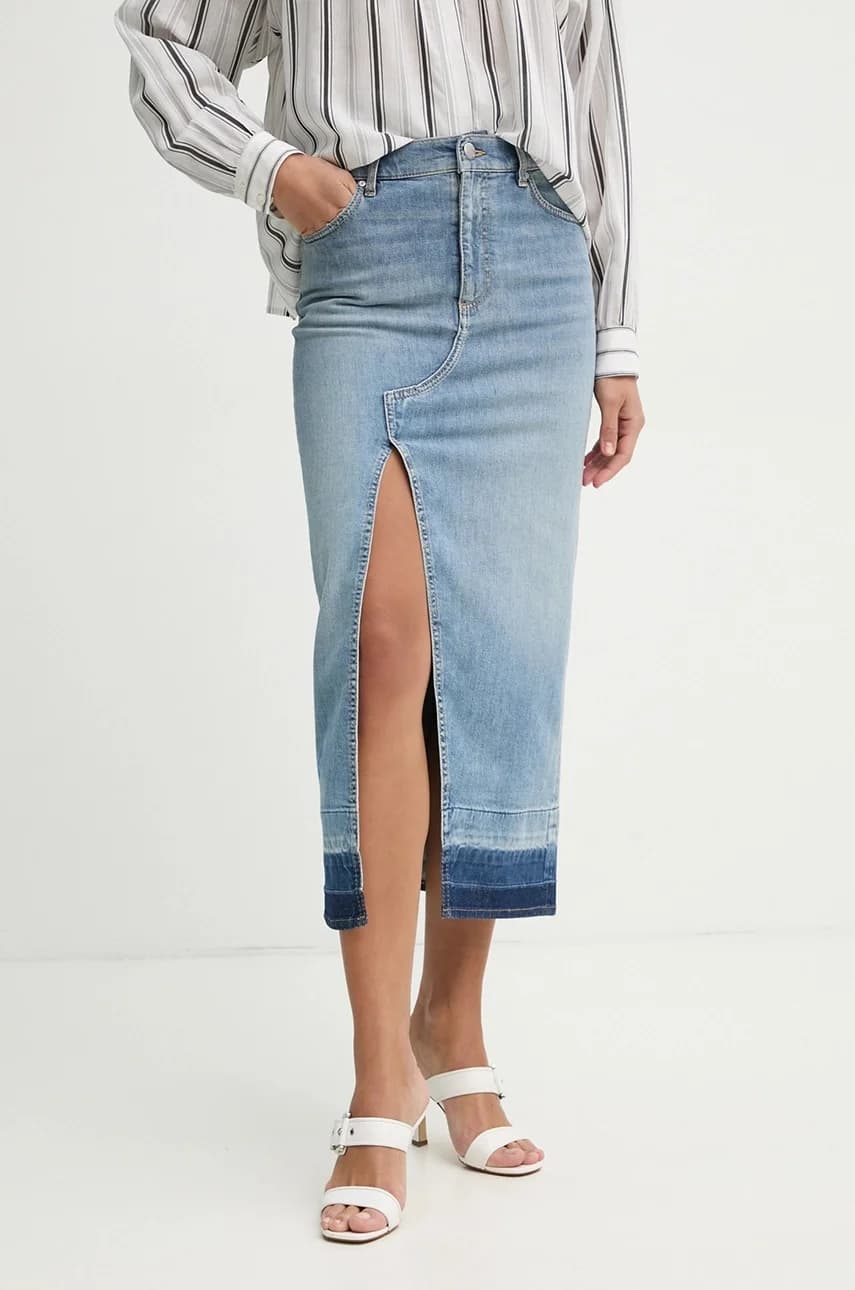 Джинсовая юбка