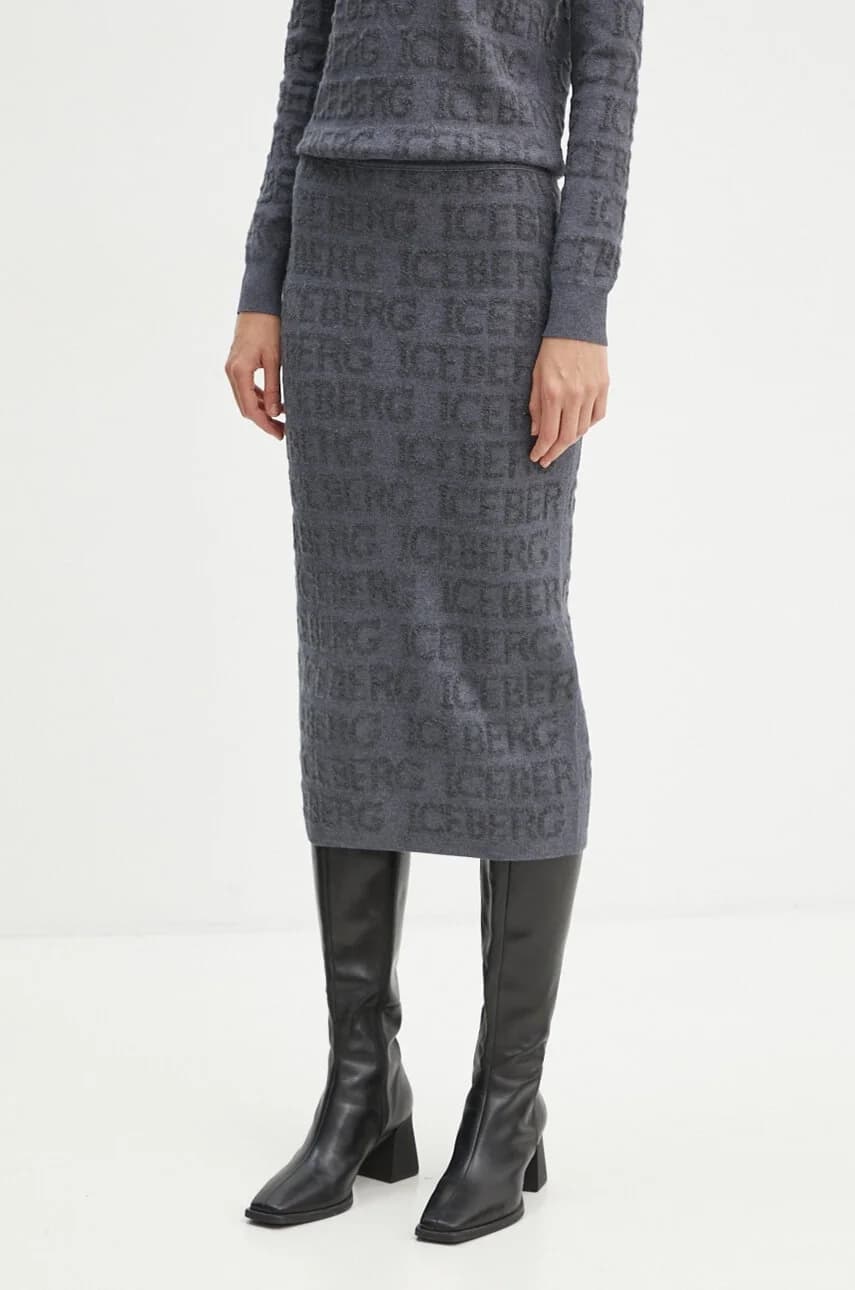 Шерстяная юбка