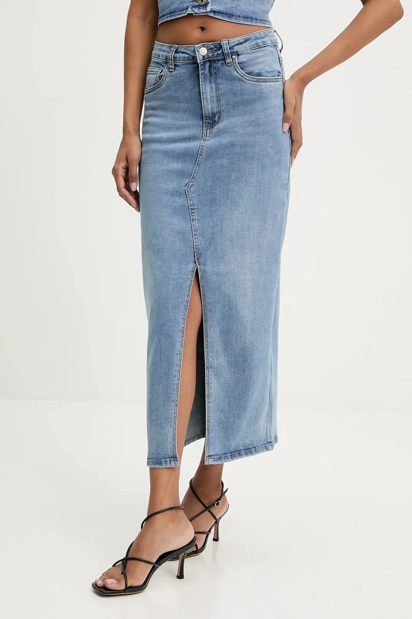 Джинсовая юбка