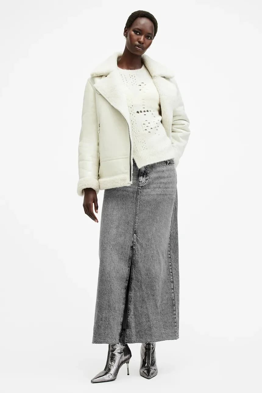 Джинсовая юбка NOIR MAXI