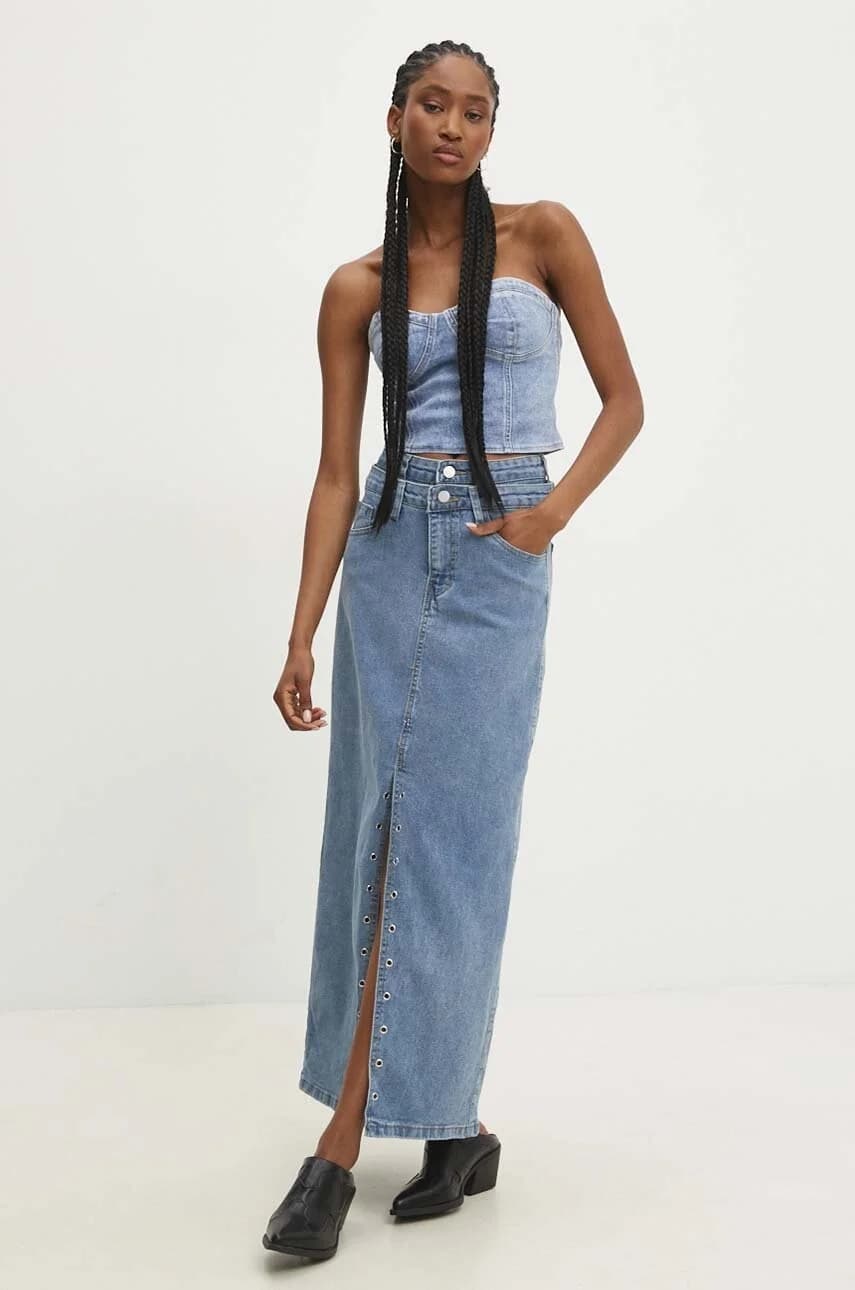 Джинсовая юбка