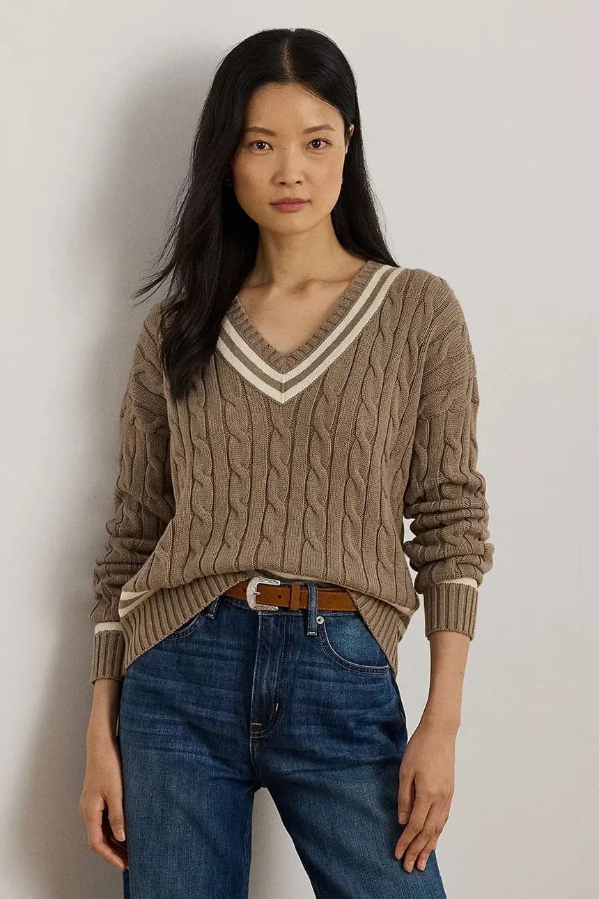 Хлопковый свитер