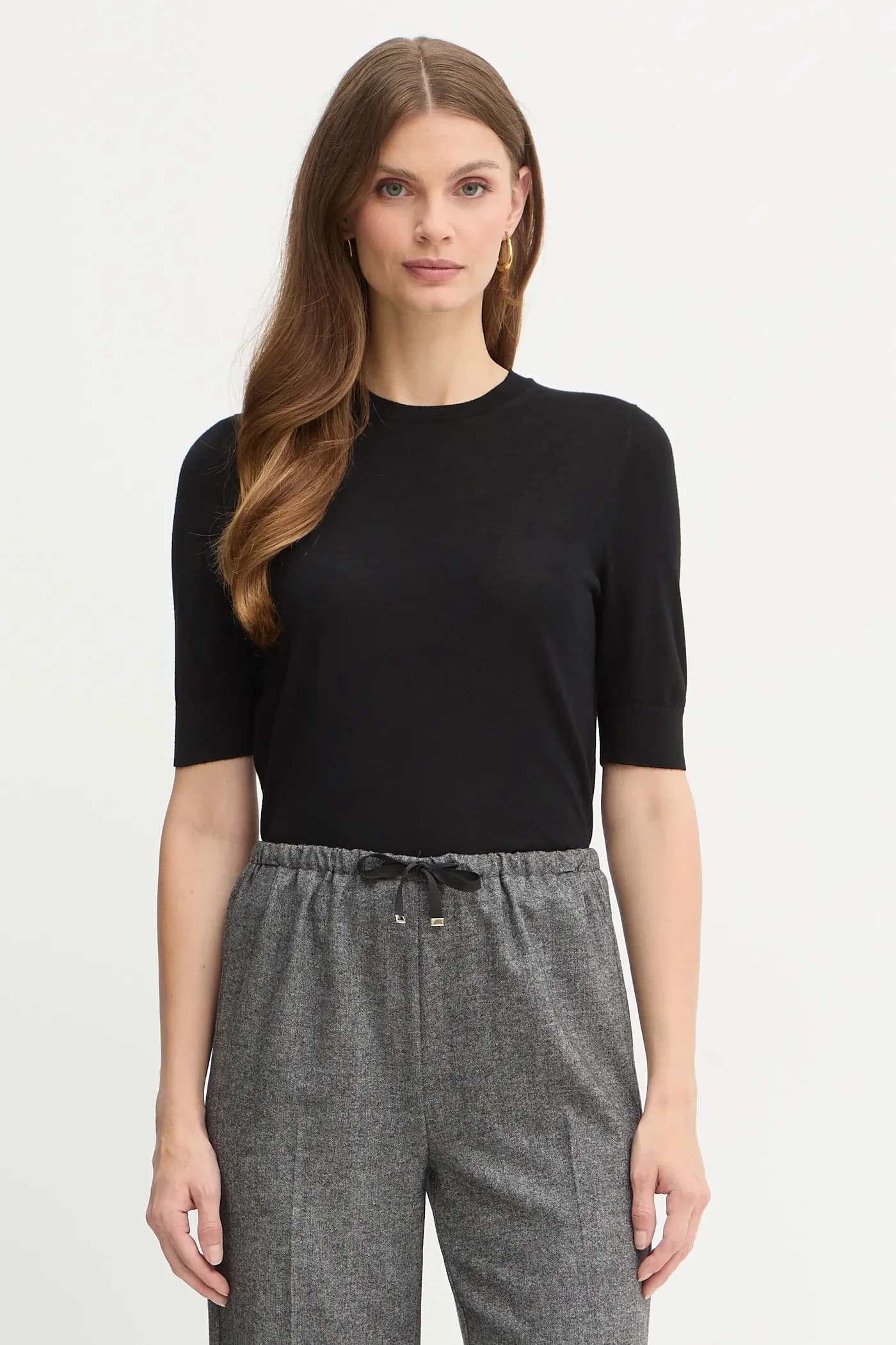 шерстяная футболка Farbella