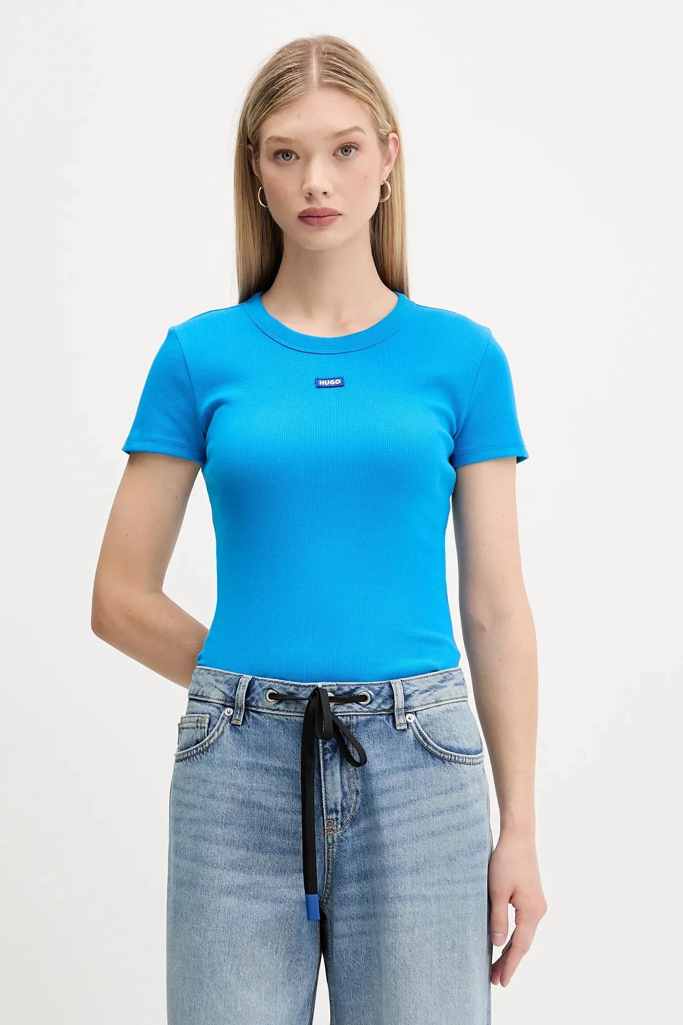 Женская футболка из хлопка с эластаном Easy Tee_B
