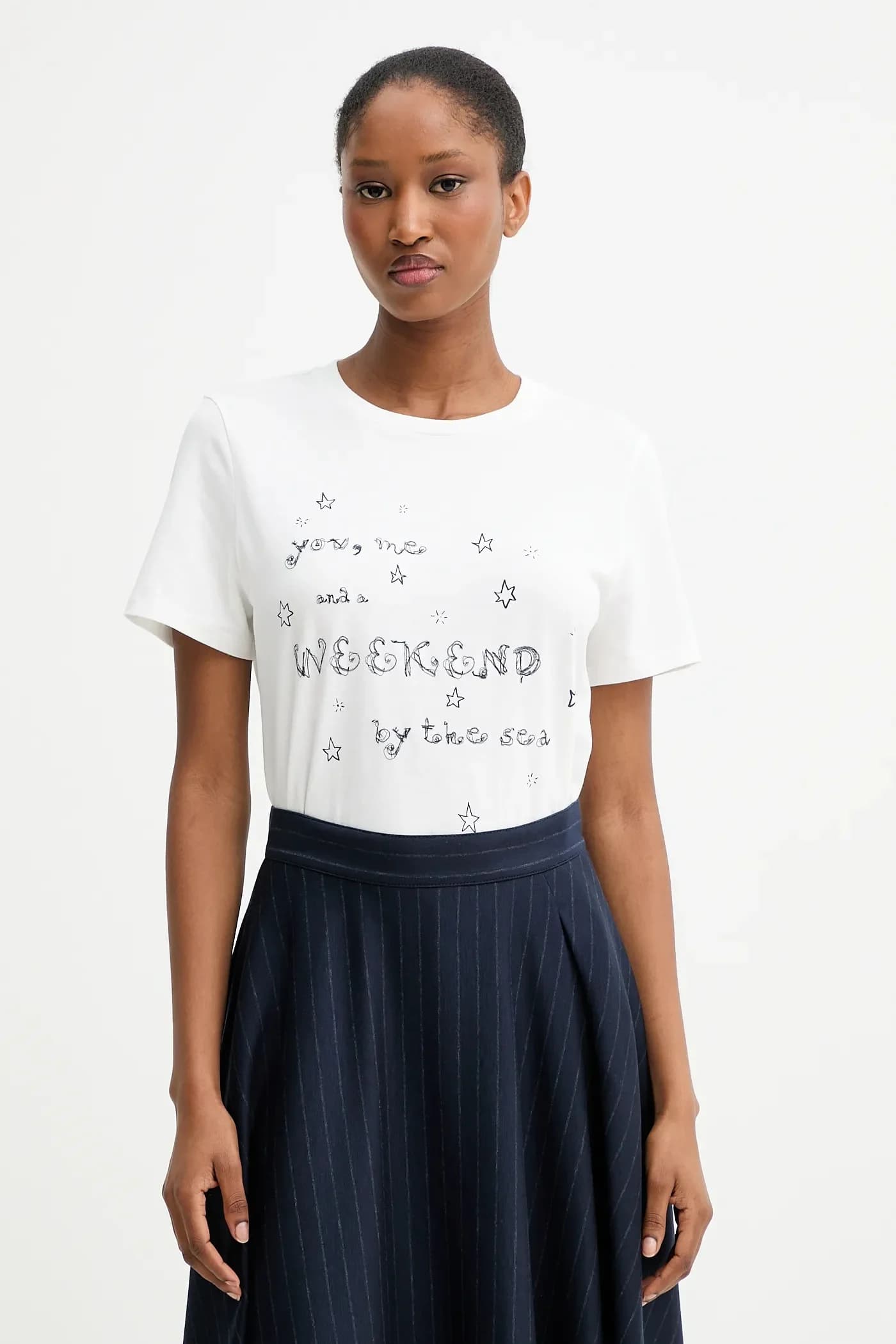 футболка ARA из хлопка