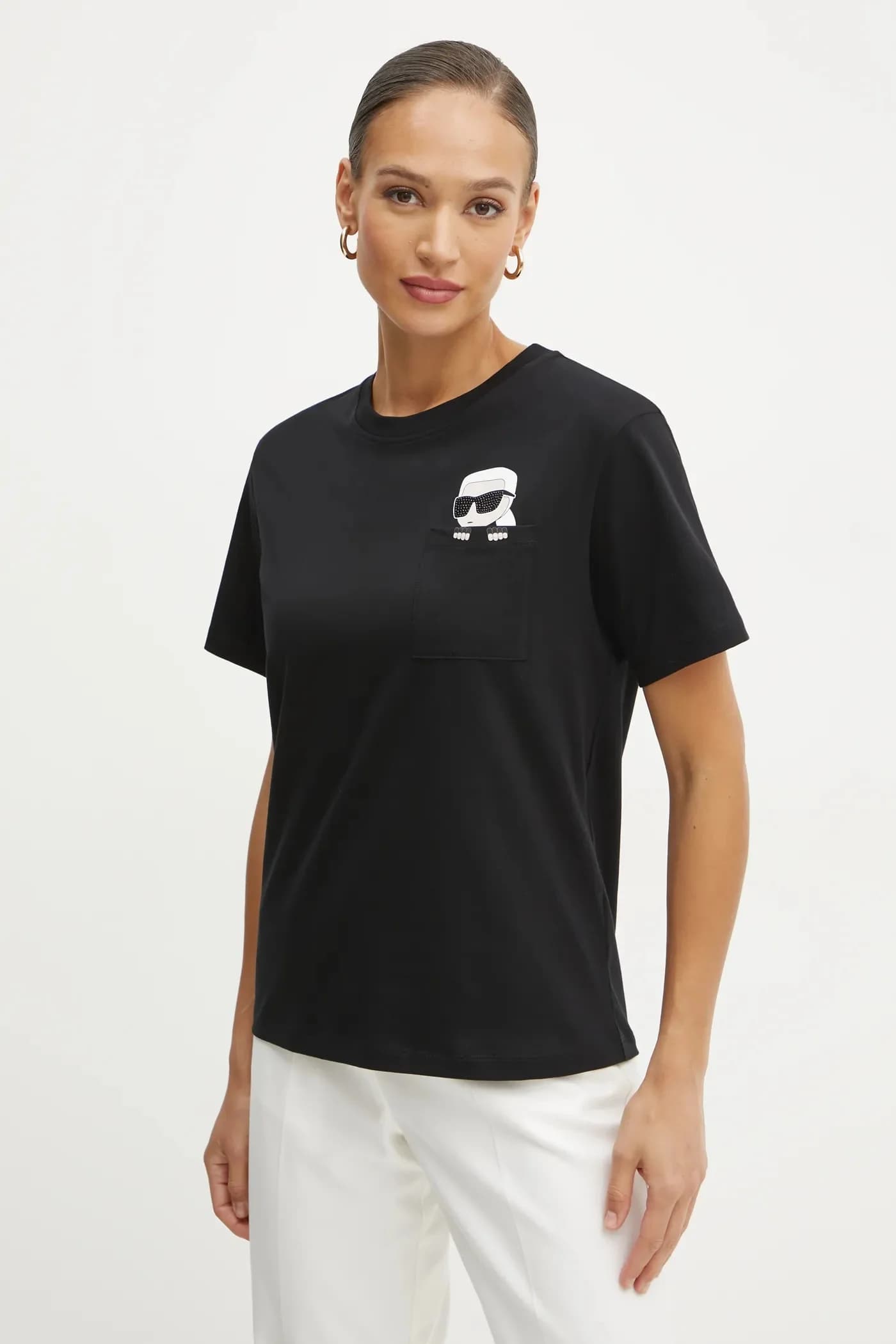 Хлопковая футболка IKON