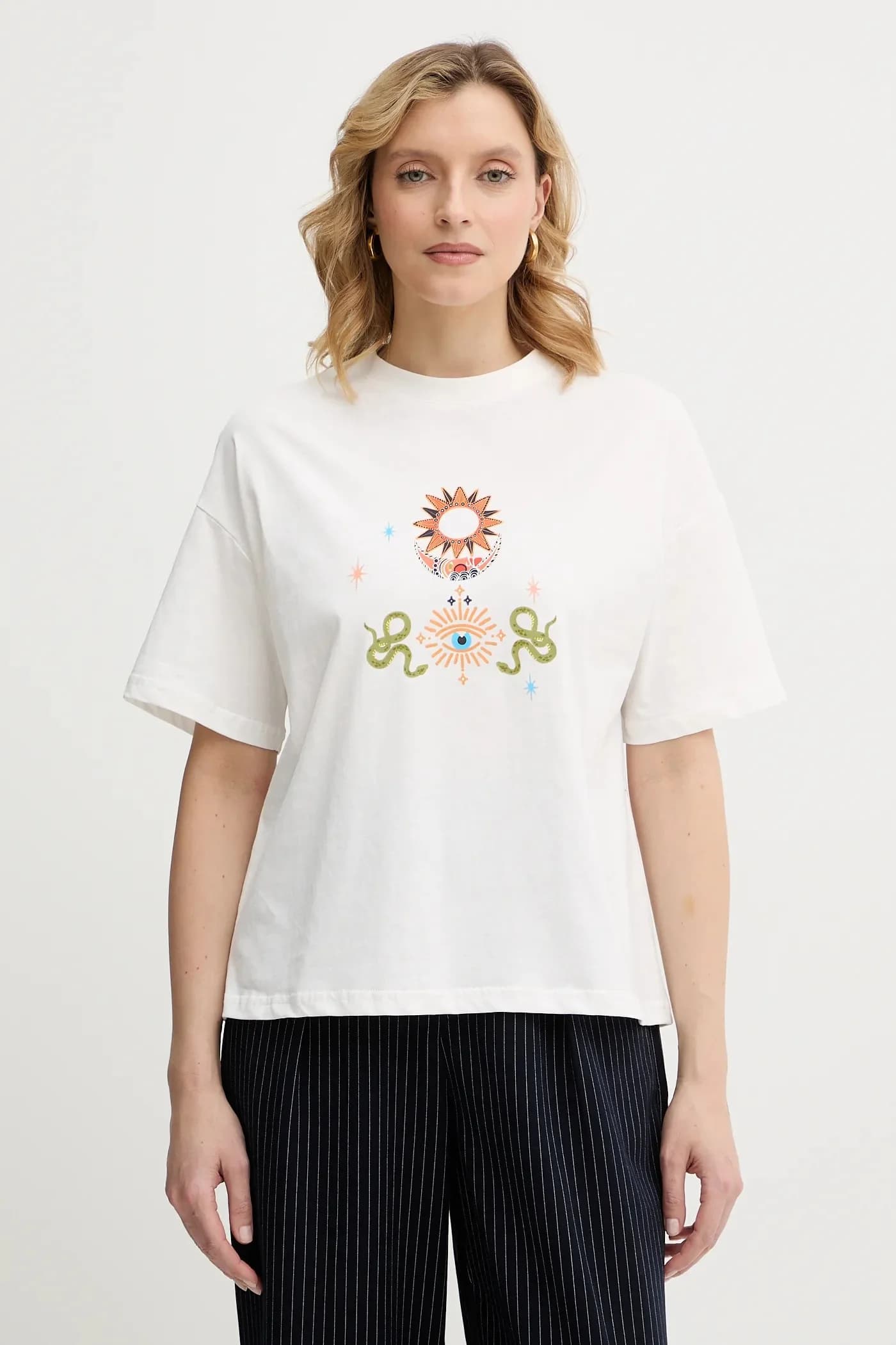 Мистическая хлопковая футболка