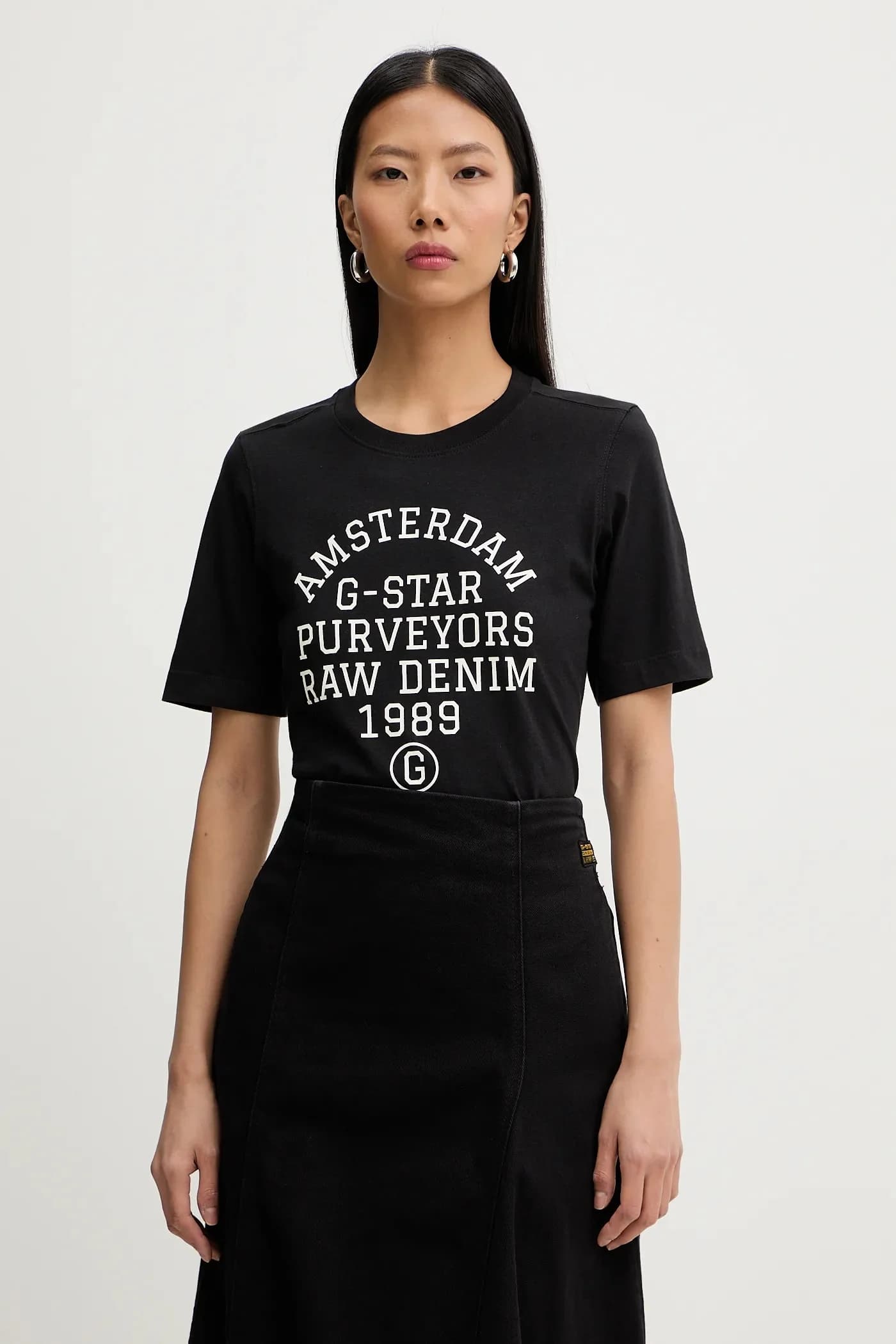 Хлопковая футболка с надписью gr