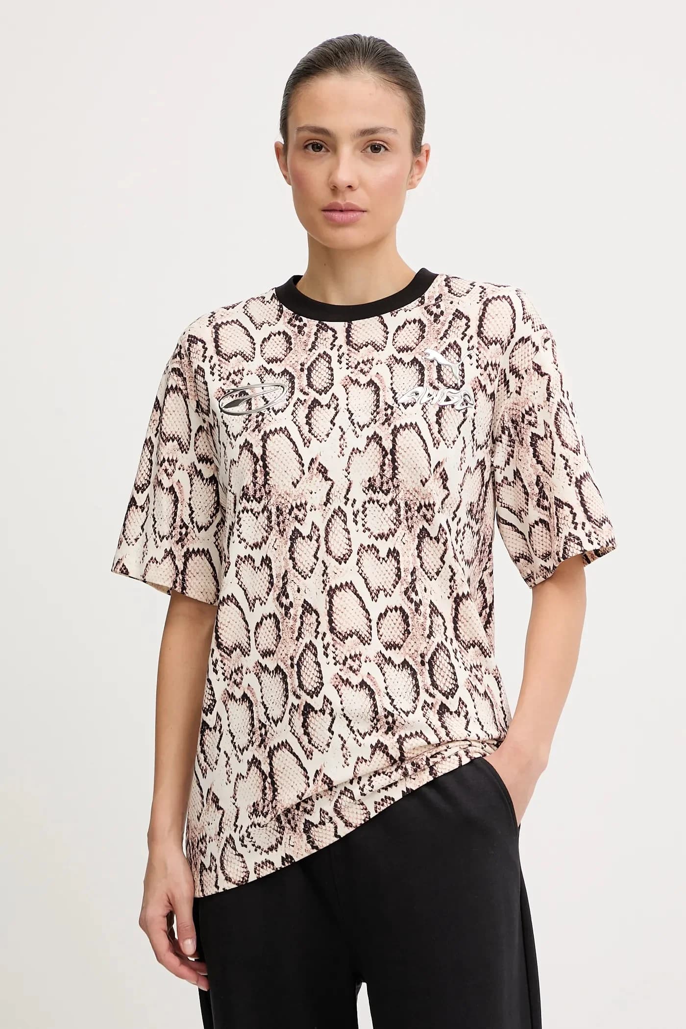 хлопковая футболка из коллаборации с A$AP ROCKY