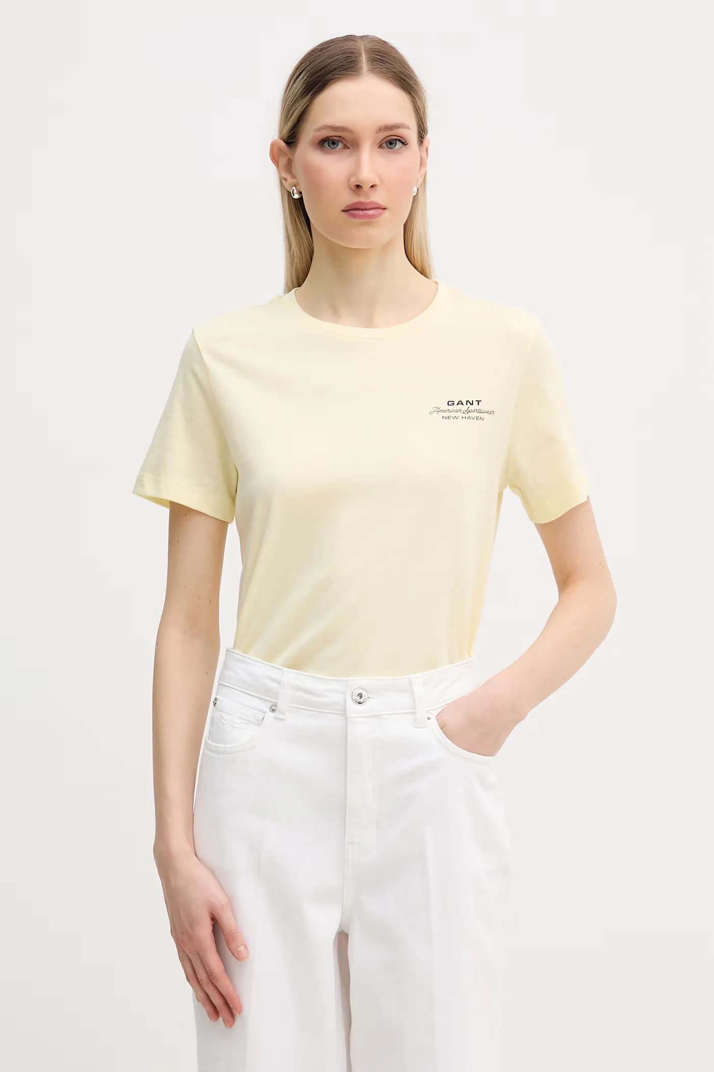 Женская хлопковая футболка