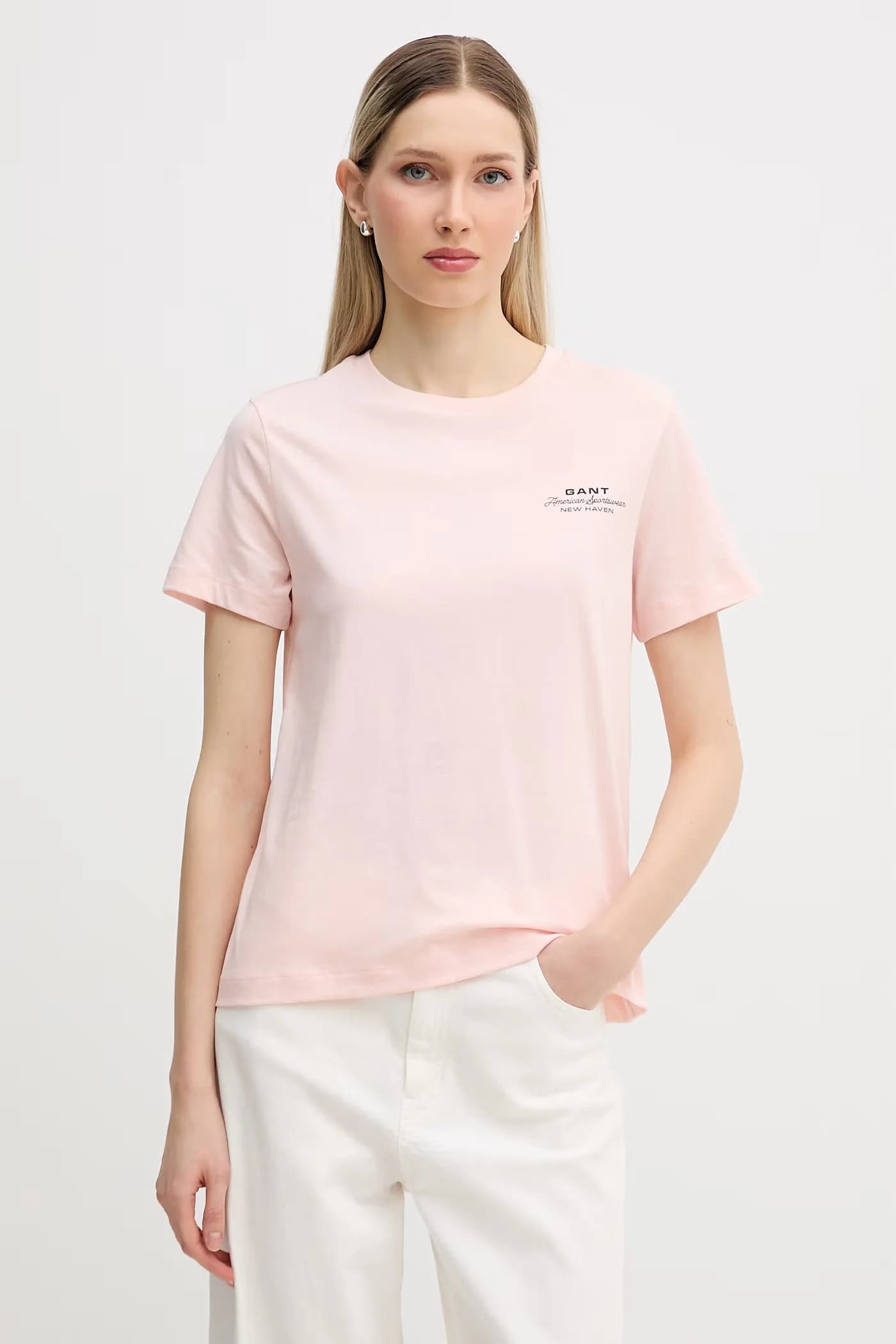 Женская хлопковая футболка